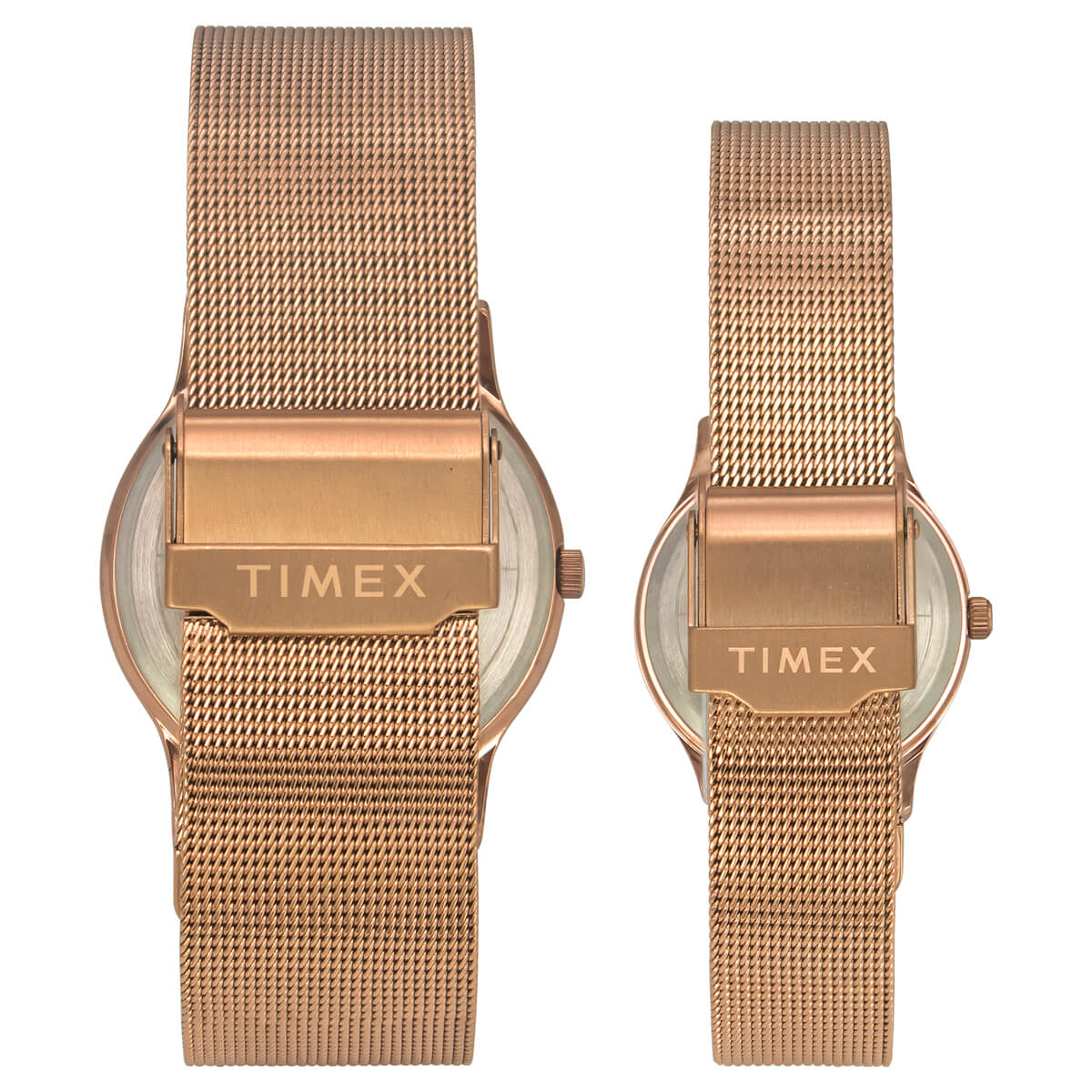 Timex Classics  Pairs Blue Dial Round Case 3 Hands Function Watch -TW00PR270 - Image 4