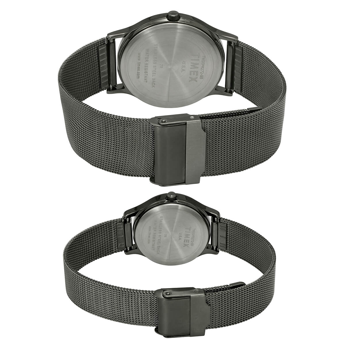 Timex Classics  Pairs Red Dial Round Case 3 Hands Function Watch -TW00PR272 - Image 3