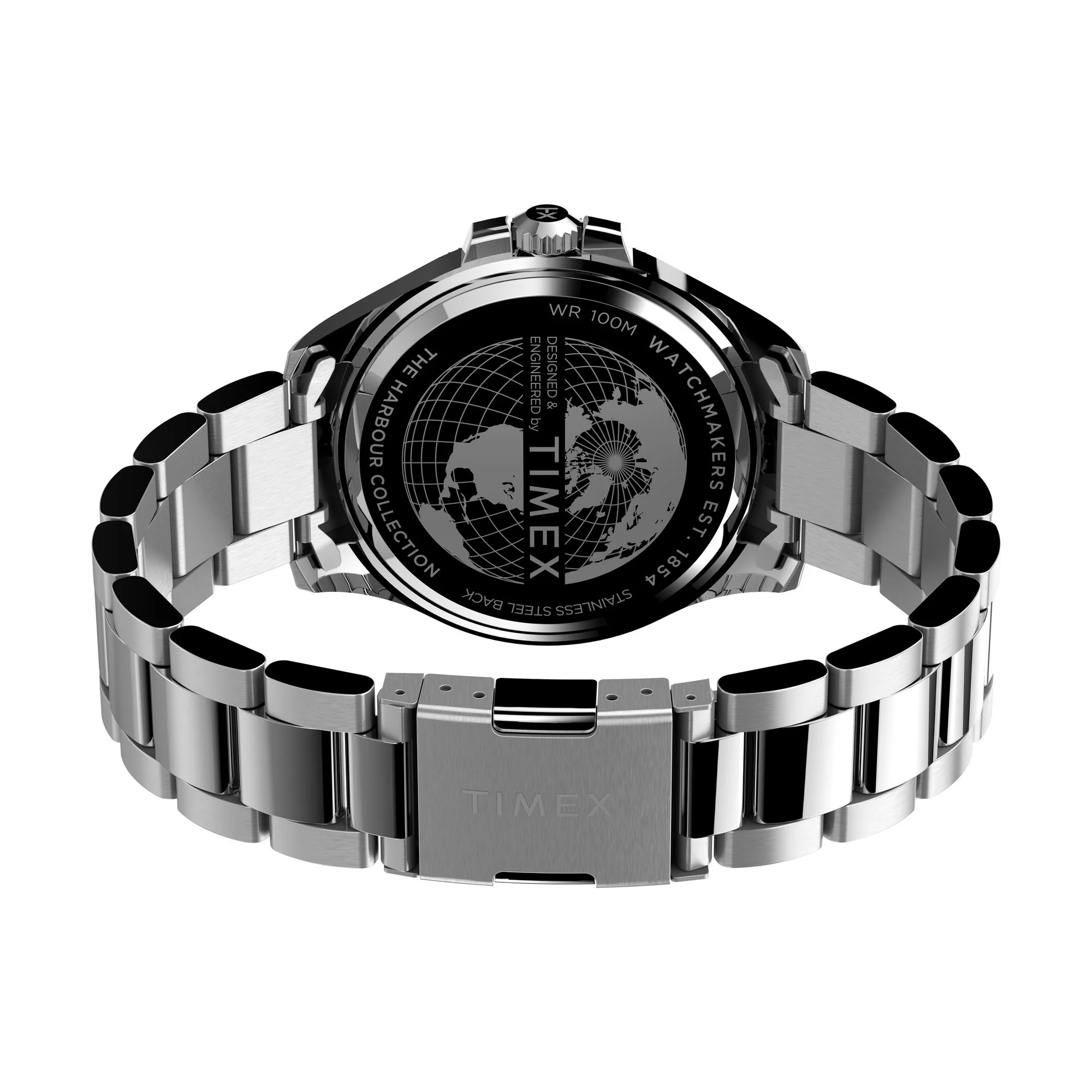 Harborside Coast 43mm Stainless Steel Bracelet Watch - Image 4