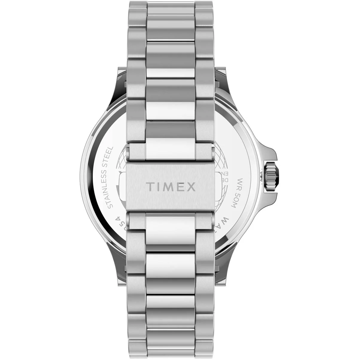 Timex City Collection Men's Quartz Analog Silver-Tone Dial Round Case  Watch -TW2U13100 - Image 2