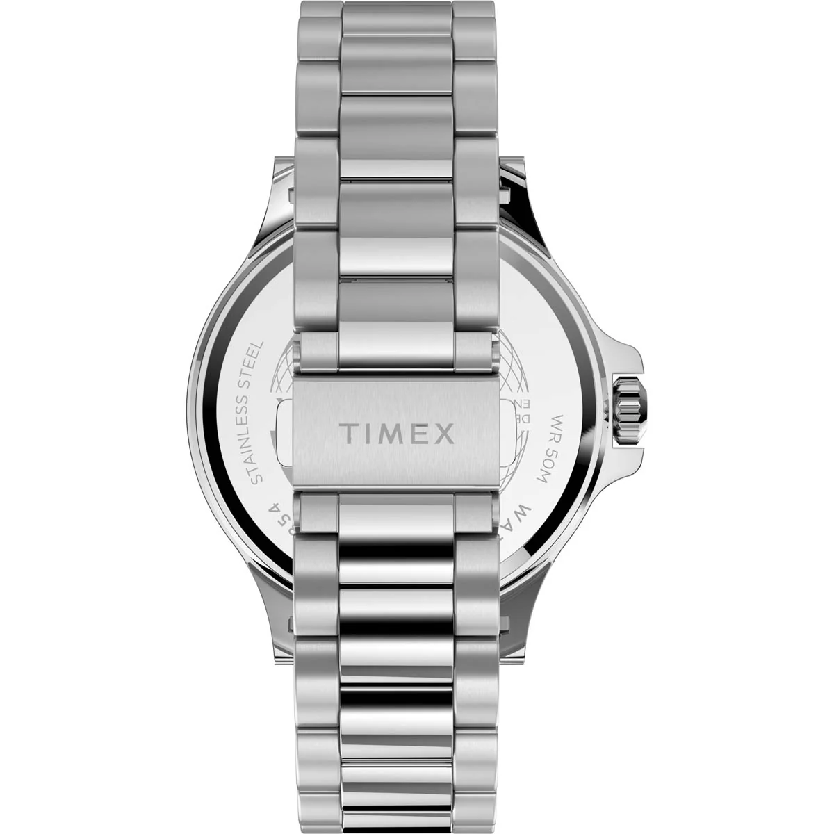 Timex City Collection Men's Quartz Analog Silver-Tone Dial Round Case  Watch -TW2U13200 - Image 2