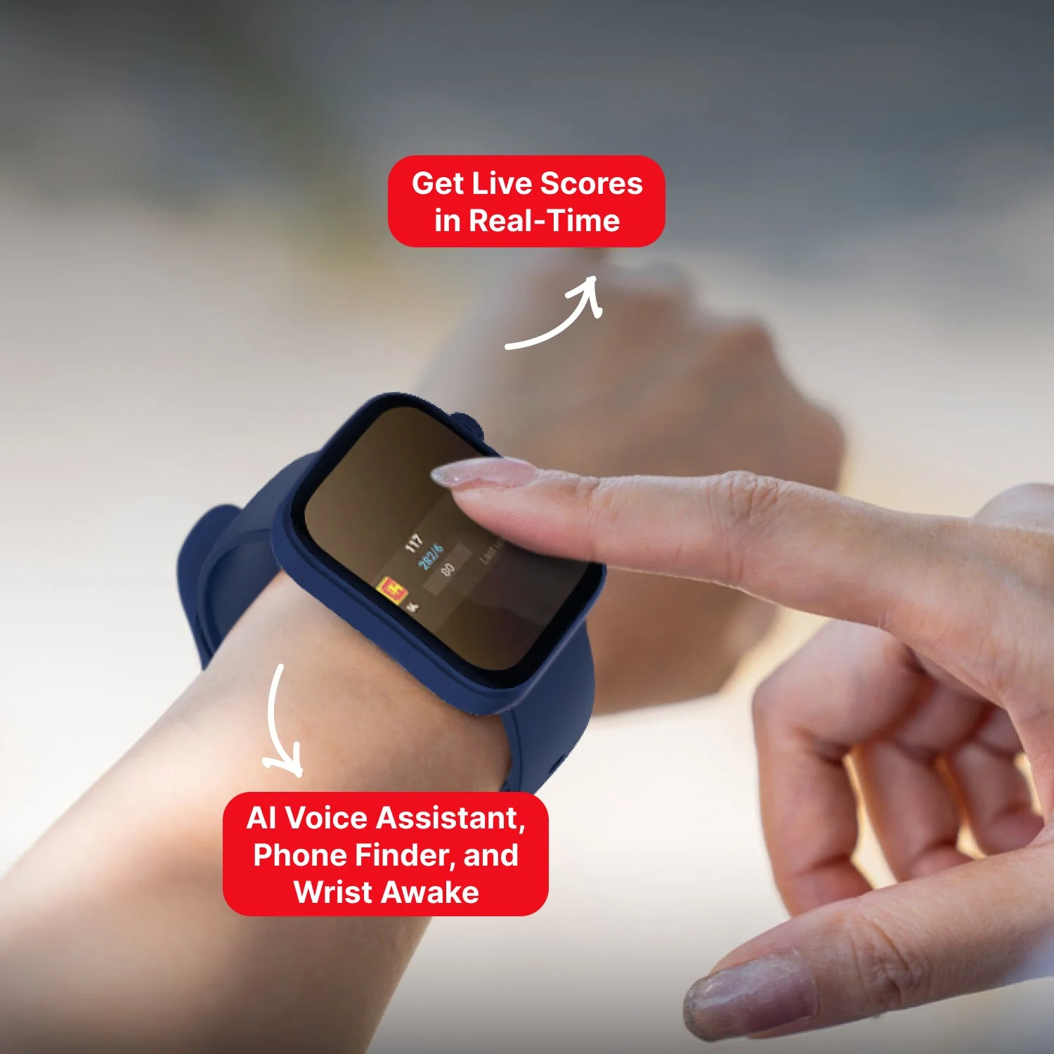iConnect by Timex Navigator 1.83 inches (4.6cm) Display with Turn By Turn Navigation & BT Calling Smartwatch For Unisex - TWIXW902T - Image 7