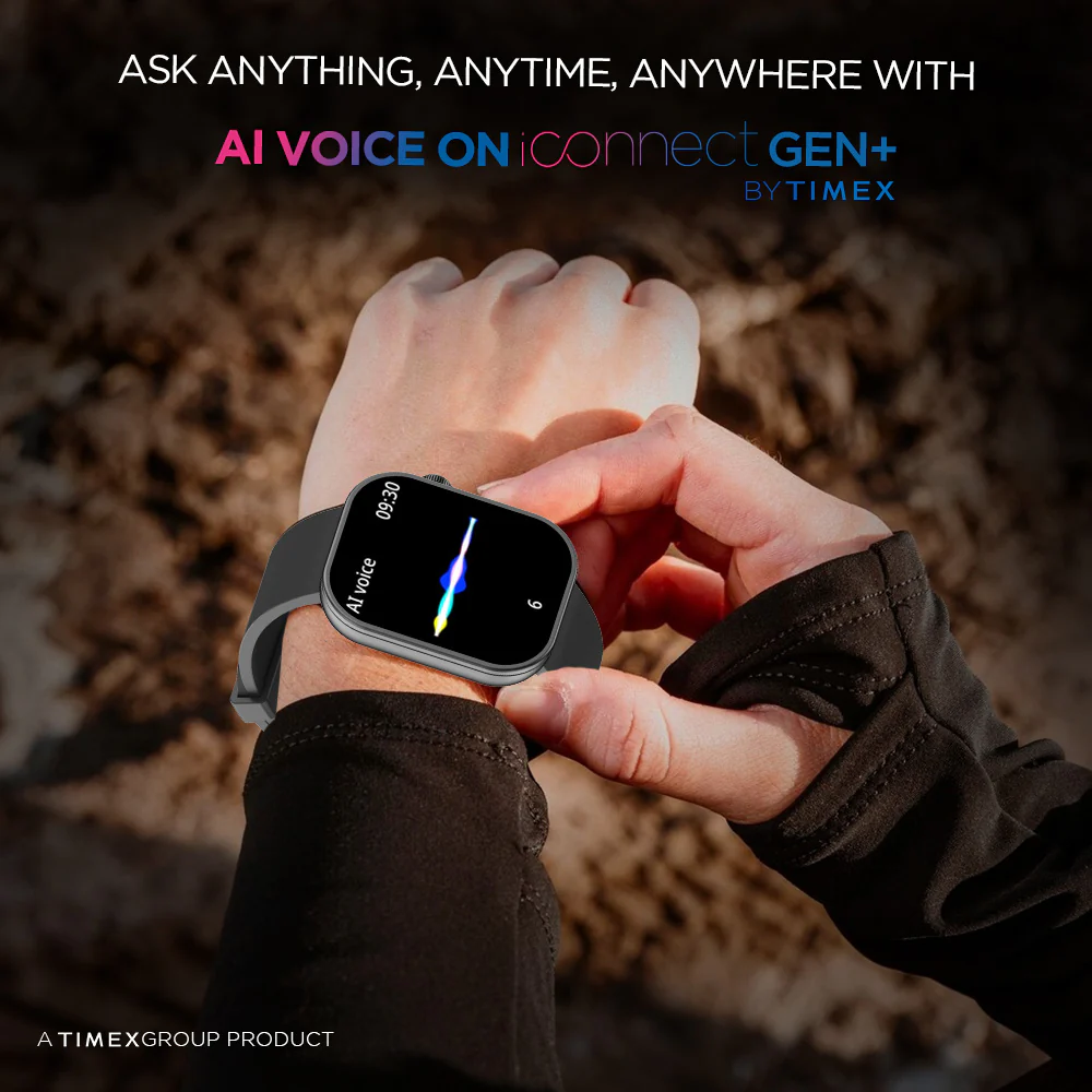 Timex iConnect Gen Smartwatch|2.01(5.10 cm) TFT Display with 240x296 Pixel Resolution|Rotational Crown|Single Sync Bluetooth Calling|AI Voice Assist|100 Sports Modes|200 Watchfaces|Upto 7 Days Battery(Normal Usage) - TWIXW301T - Image 6