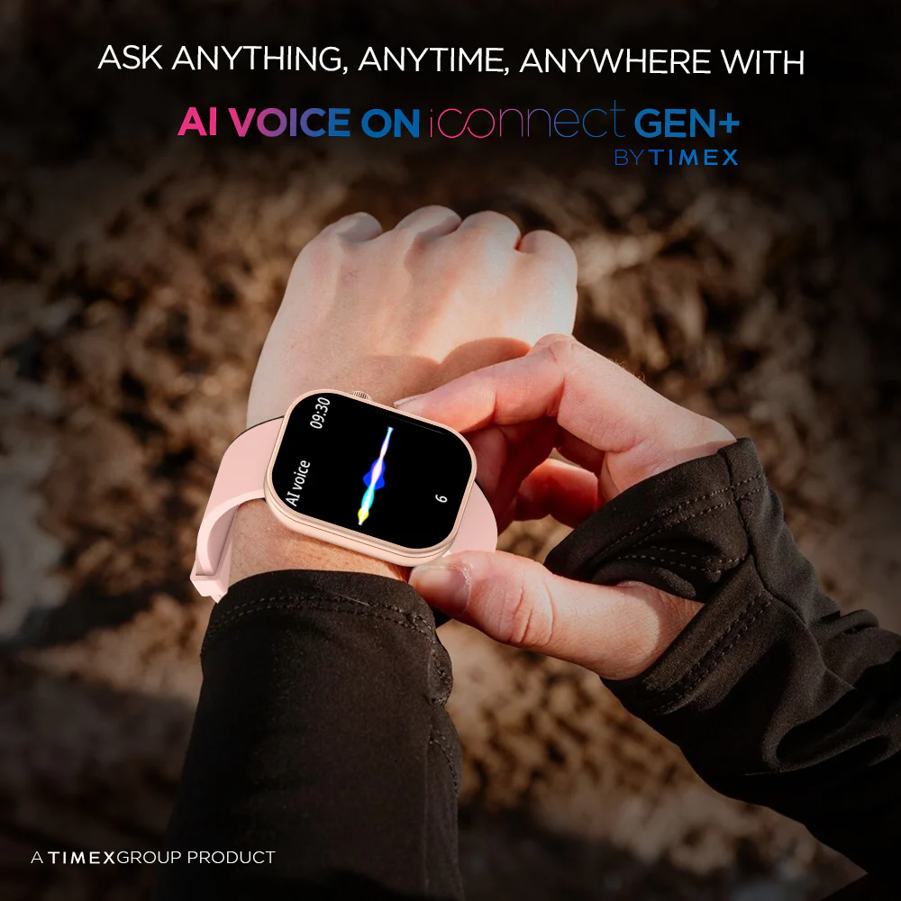 Timex iConnect Gen Smartwatch|2.01(5.10 cm) TFT Display with 240x296 Pixel Resolution|Rotational Crown|Single Sync Bluetooth Calling|AI Voice Assist|100 Sports Modes|200 Watchfaces|Upto 7 Days Battery(Normal Usage) - TWIXW302T - Image 6