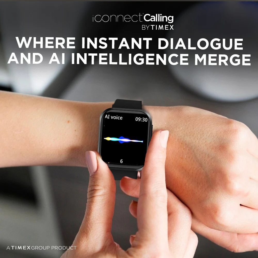 Timex iConnect Calling Smartwatch|1.83(4.64 cm) TFT Display with 240x284 Pixel Resolution|Single Sync Bluetooth Calling|AI Voice Assist|100 Sports Modes|200 Watchfaces|Upto 7 Days Battery (Normal Usage) - TWIXW207T - Image 6