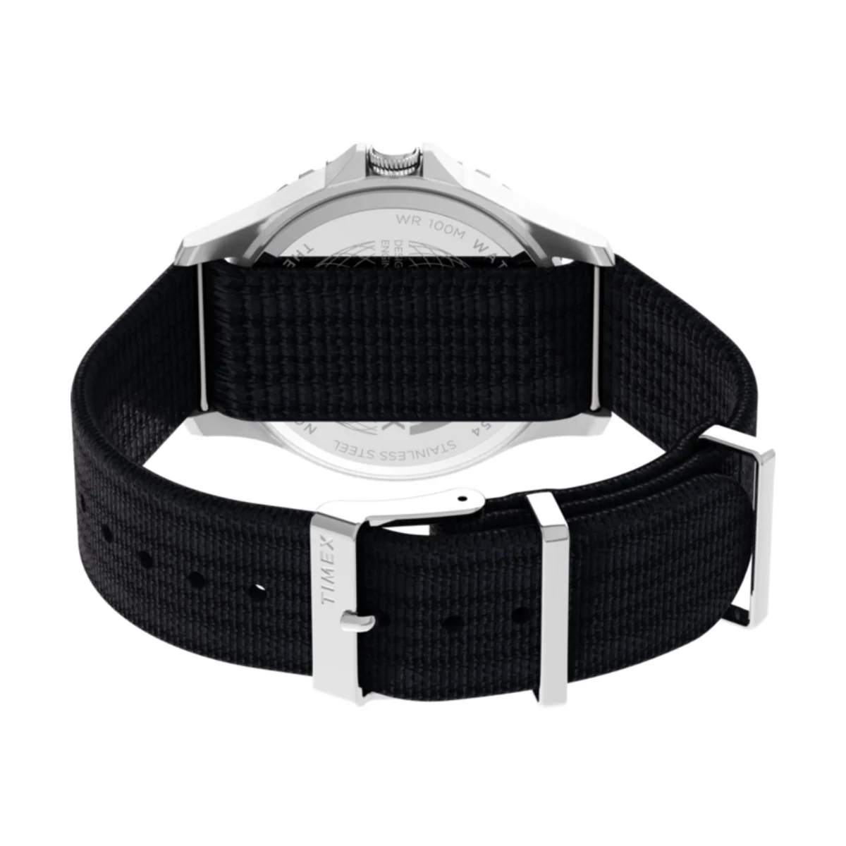 Navi XL 41mm Fabric Slip-Thru Strap Watch - Image 5