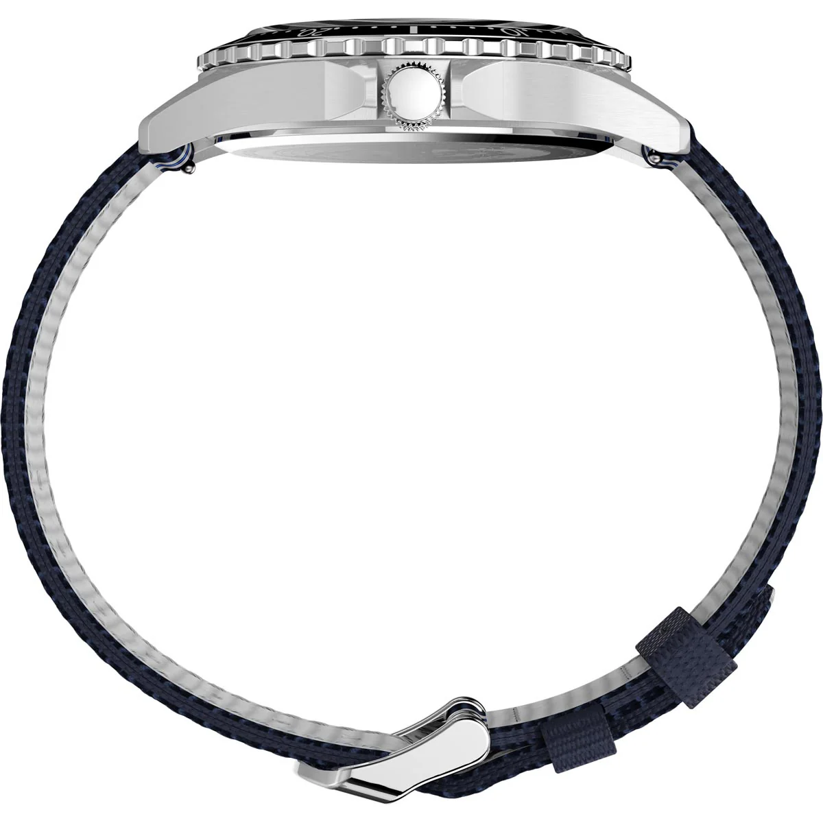 Timex Military Men's Quartz Analog Stainless Steel Dial Round Case Stainless-Steel Function  Watch -TW2U11000 - Image 3