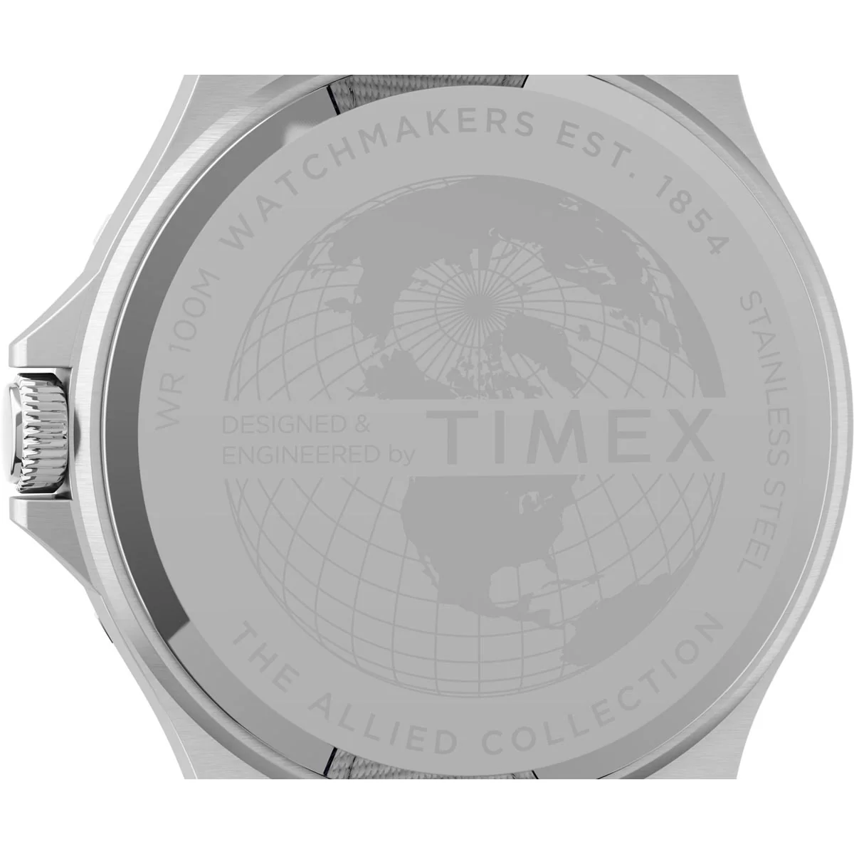 Timex Military Men's Quartz Analog Stainless Steel Dial Round Case Stainless-Steel Function  Watch -TW2U11000 - Image 5