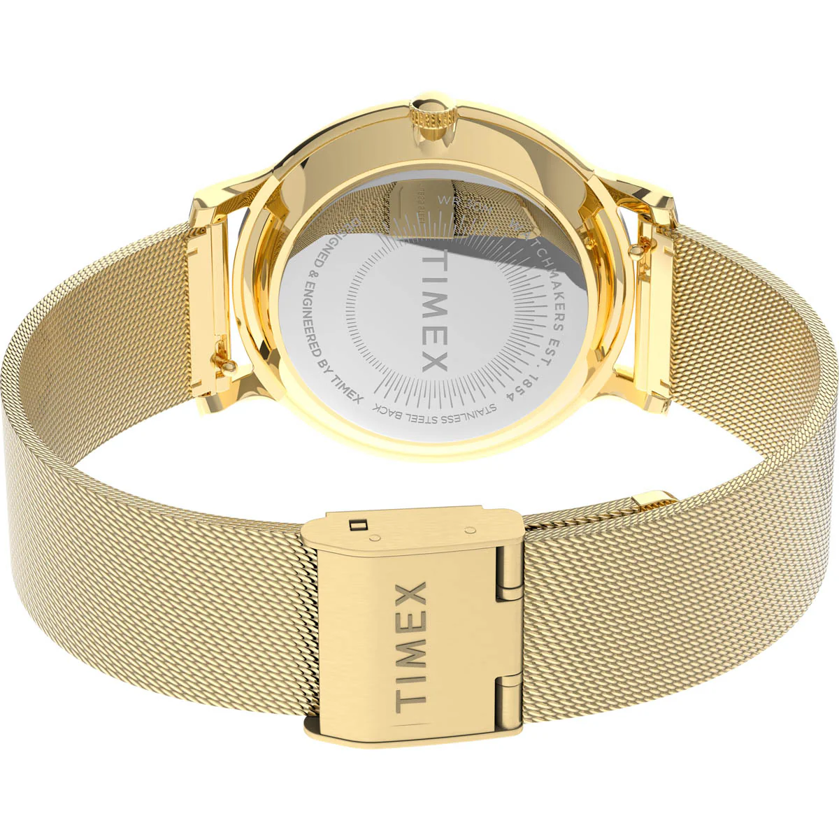 Norway 34mm Stainless Steel Mesh Bracelet Watch - Image 3