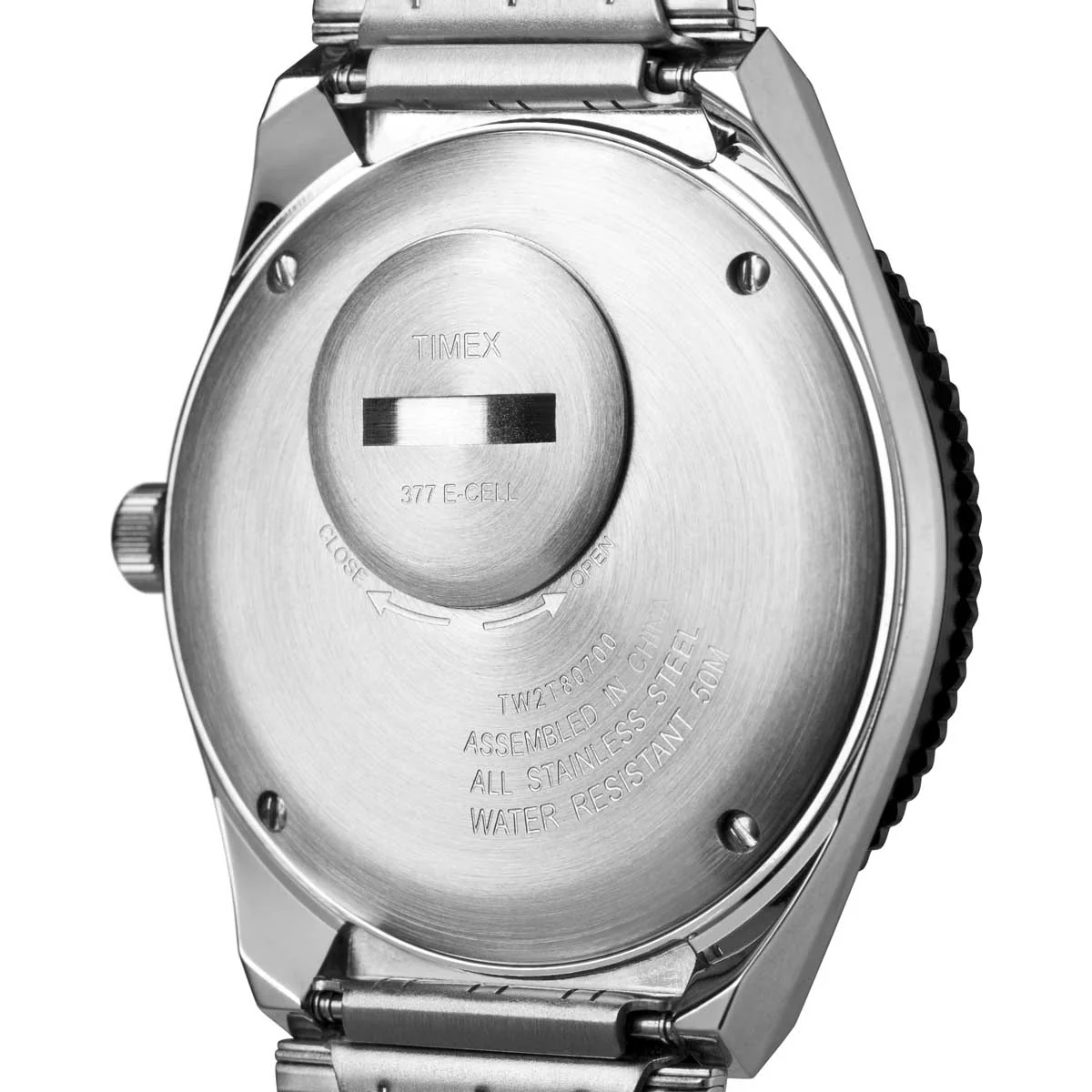 Timex 3 Hands Men's Analog Blue Dial Coloured Quartz Watch, Round Dial with 38 mm Case width - TW2U61100U9 - Image 3