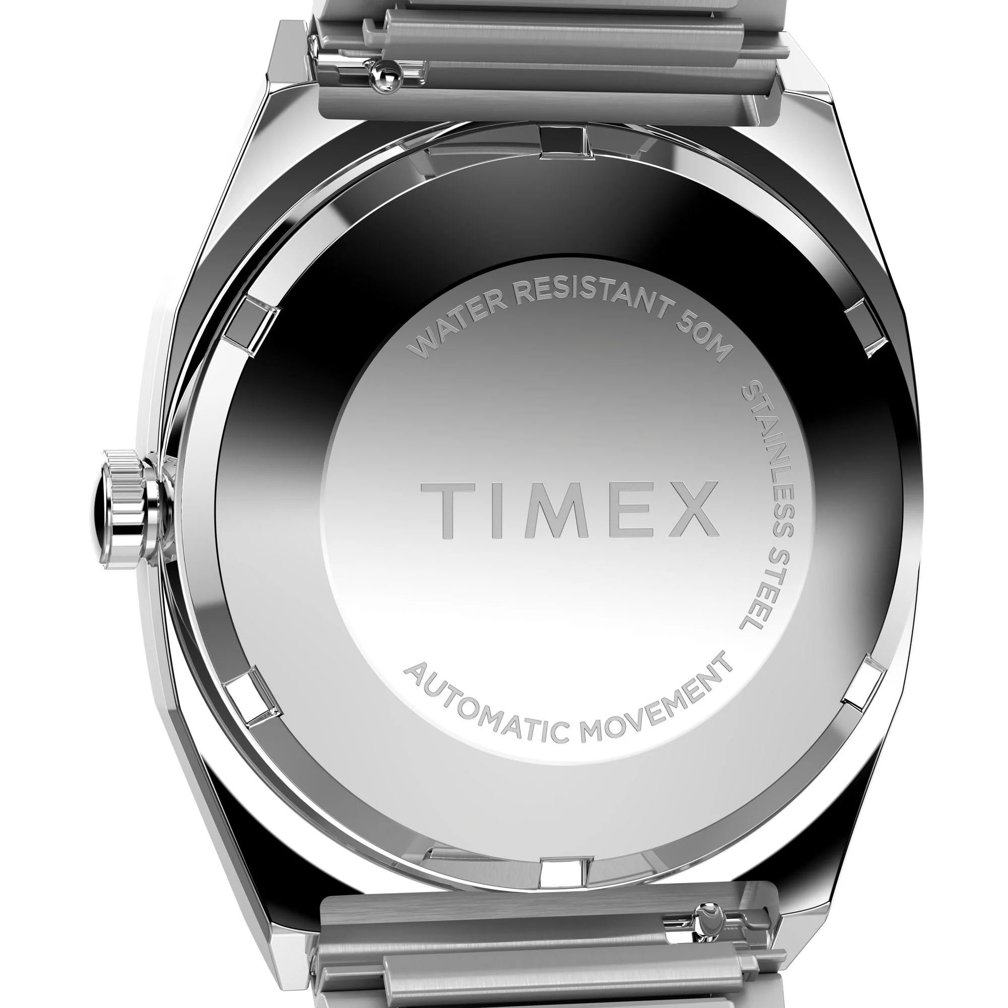 Q TIMEX Men Blue Rectangle Dial Automatic Analog Watch - TW2Y07300UJ - Image 4