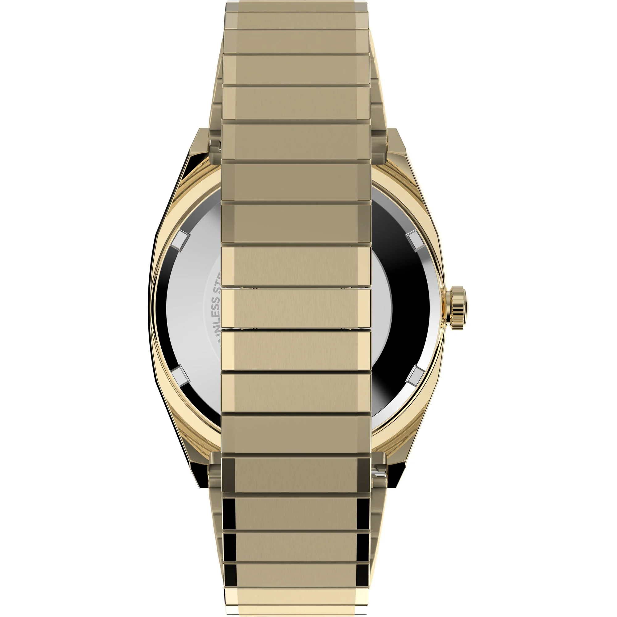 Q TIMEX Men Champagne Rectangle Dial Automatic Analog Watch - TW2Y07200IK - Image 3