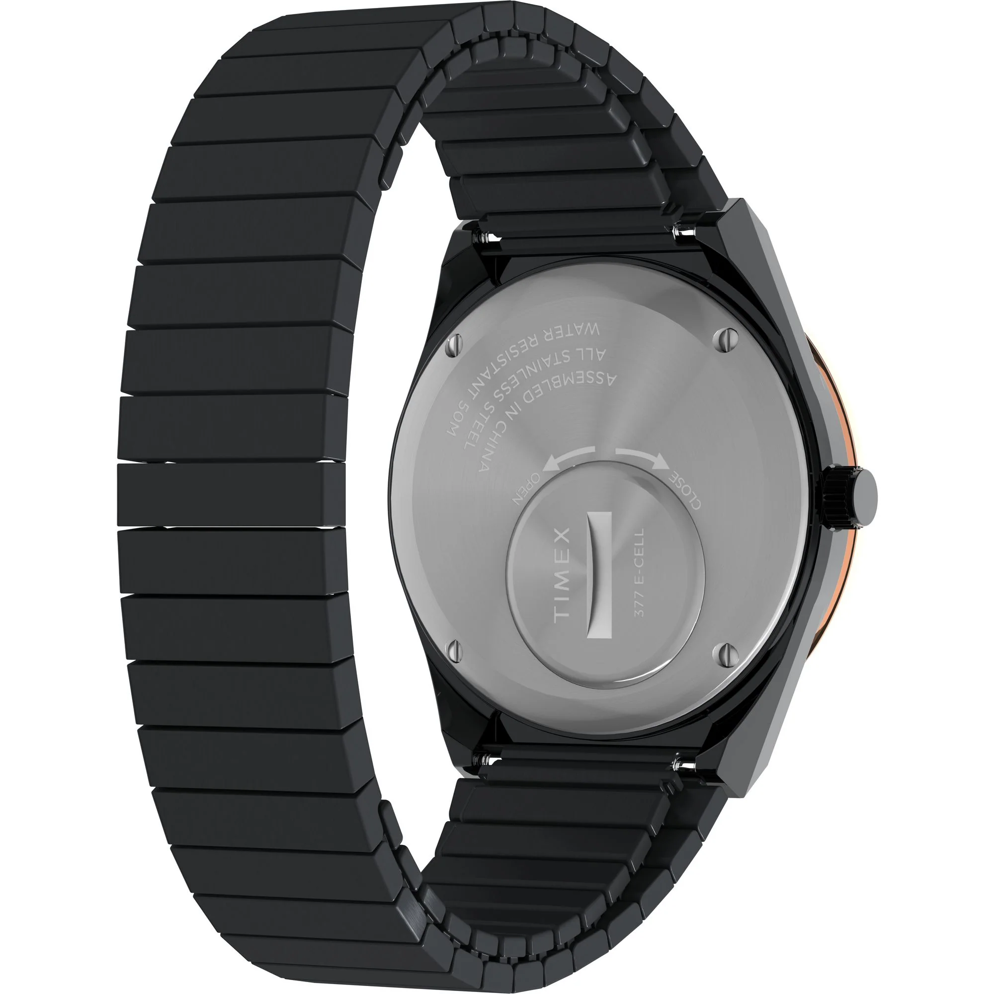 Q TIMEX Women Black Round Analog Watch - TW2W10600UJ - Image 5