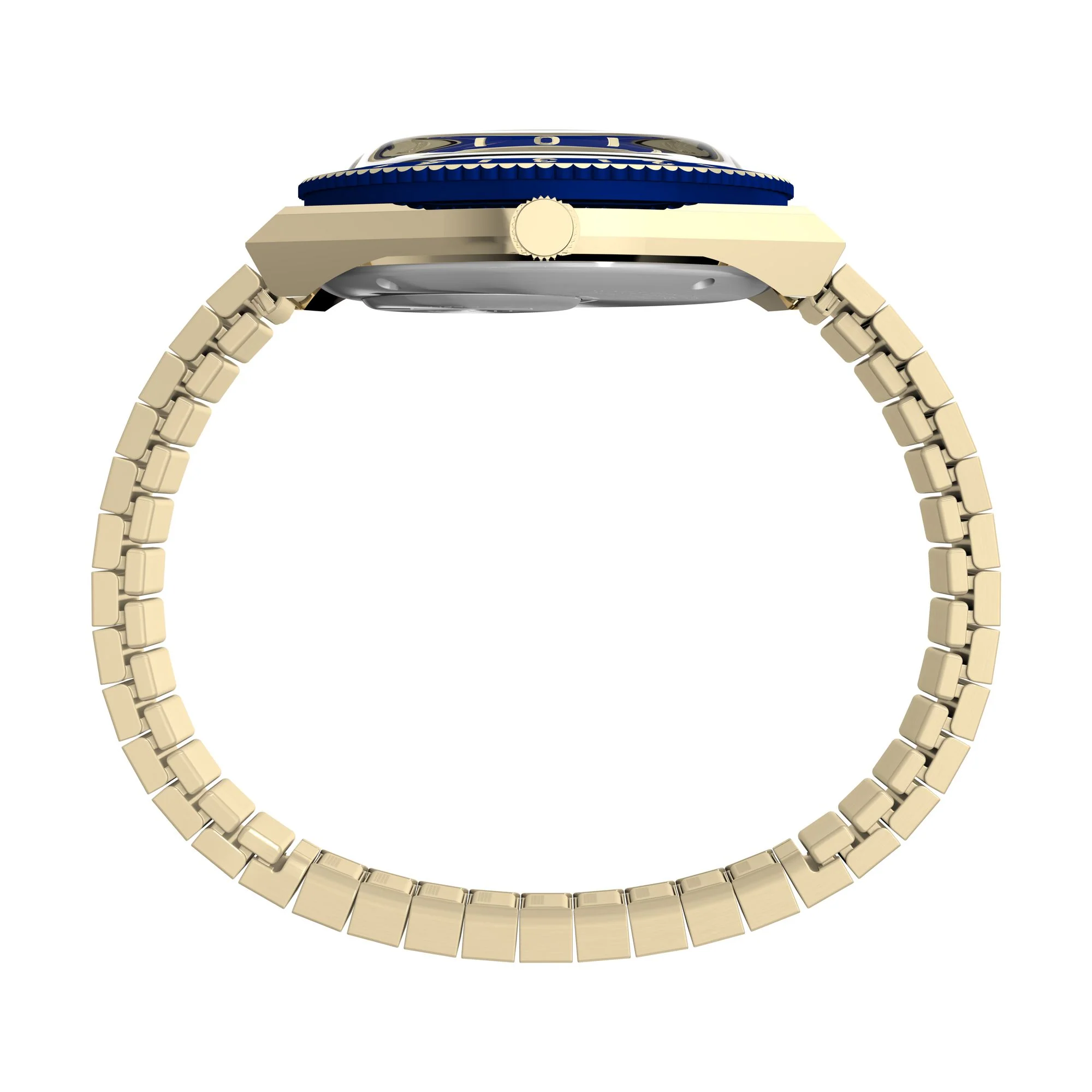 Q TIMEX Women Blue Round Dial Analog Watch - TW2V92400UJ - Image 2