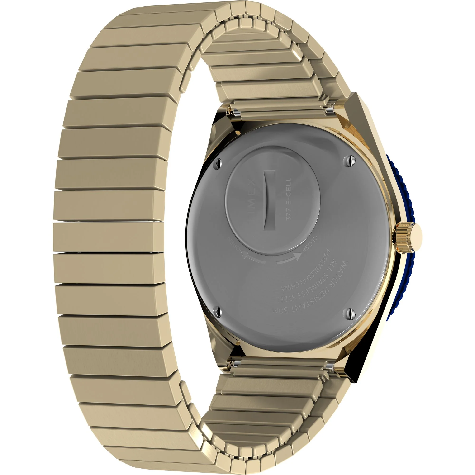 Q TIMEX Women Blue Round Dial Analog Watch - TW2V92400UJ - Image 5