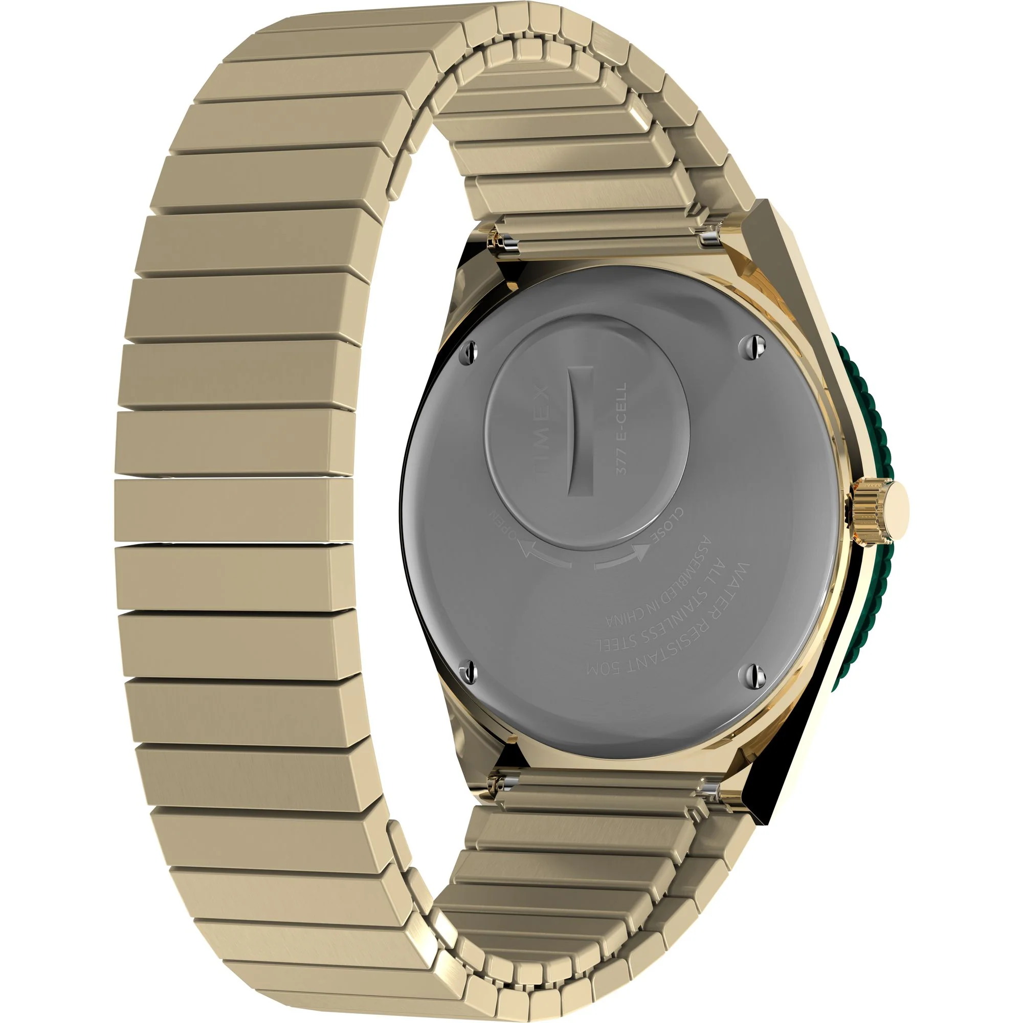 Q TIMEX Women Green Round Dial Analog Watch - TW2V92200UJ - Image 5