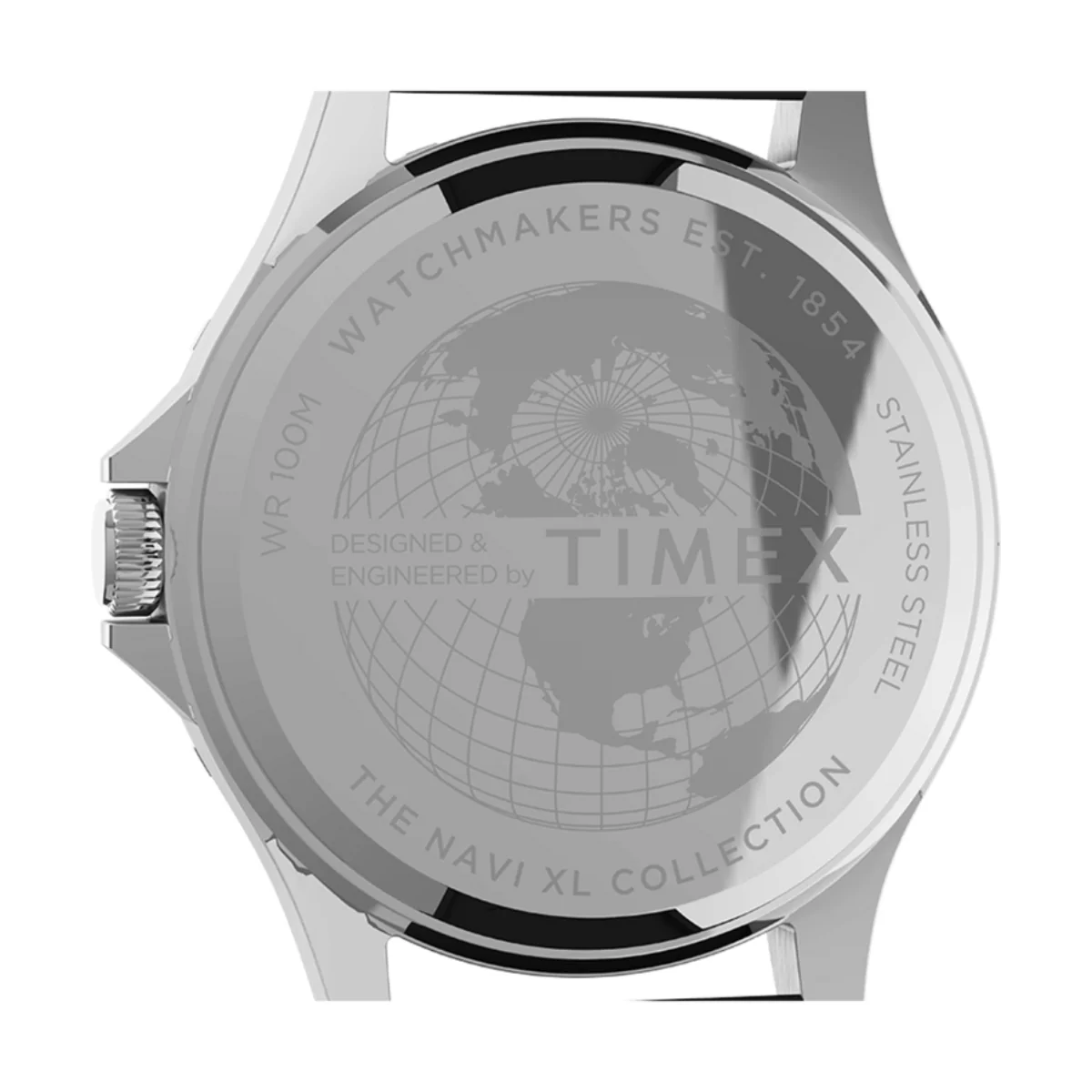 Navi XL 41mm Synthetic Rubber Strap Watch - Image 4