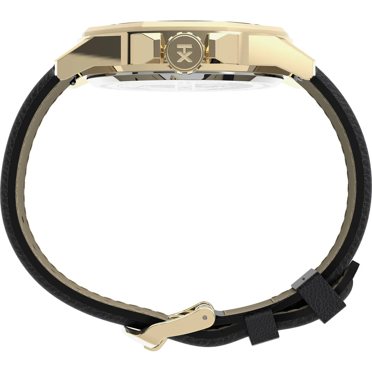 Timex Essex Octagonal 44mm Black Dial Analog Men Watch - TW2U84400UJ - Image 2