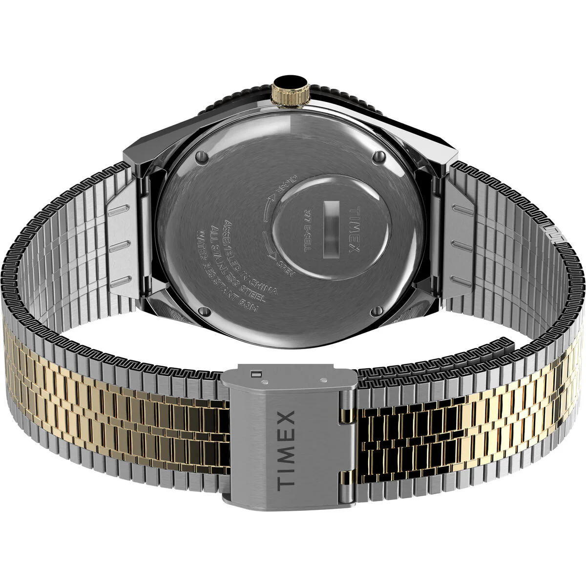 Q Timex Reissue 38mm Stainless Steel Bracelet Watch - Image 5