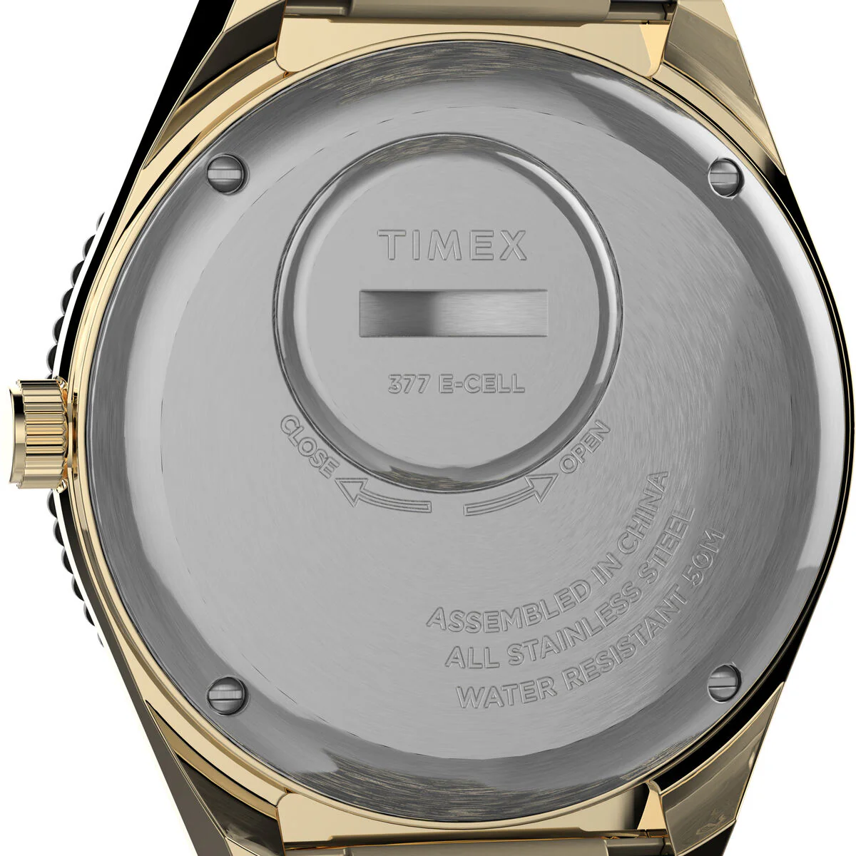 Q Timex Reissue 38mm Stainless Steel Bracelet Watch - Image 4