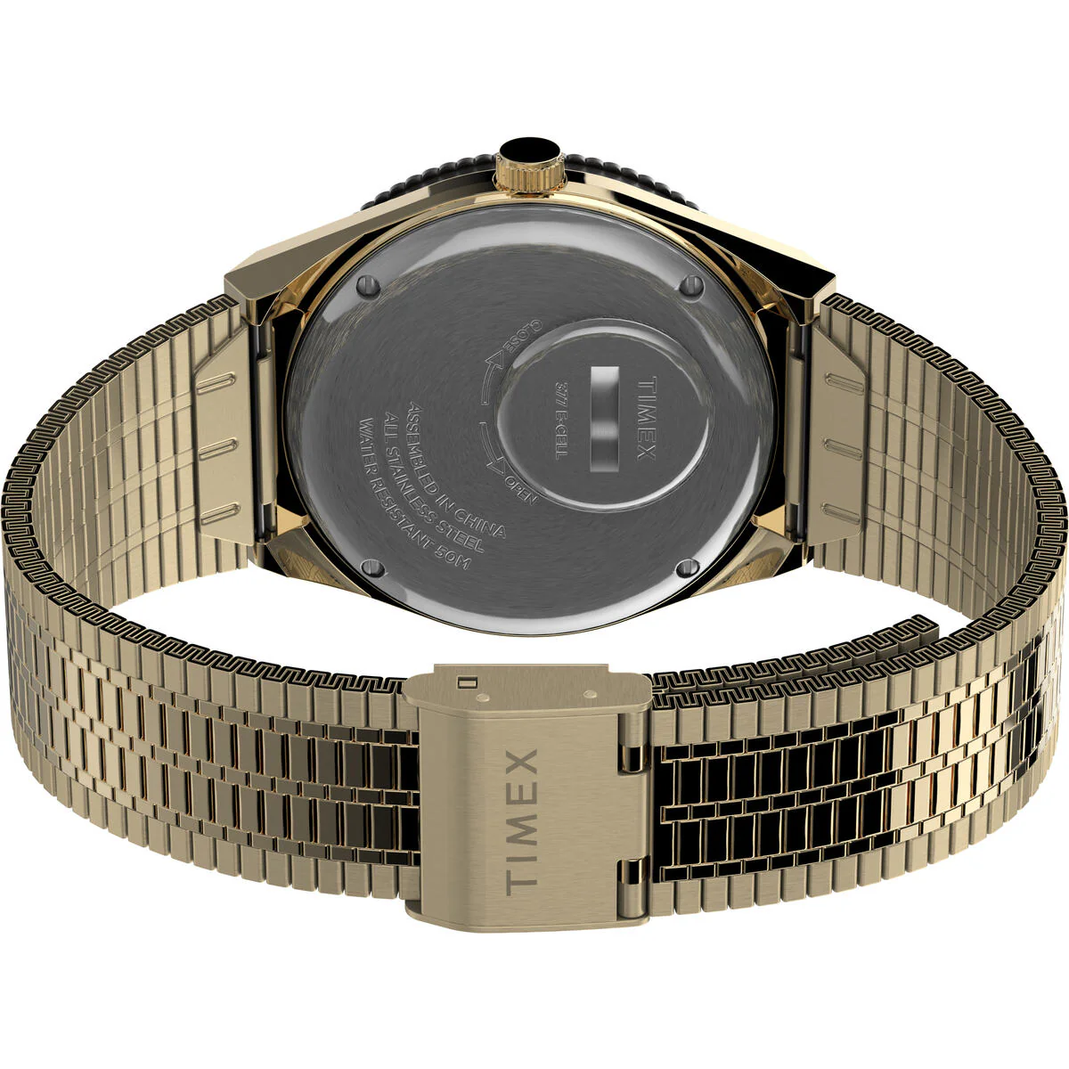 Q Timex Reissue 38mm Stainless Steel Bracelet Watch - Image 5