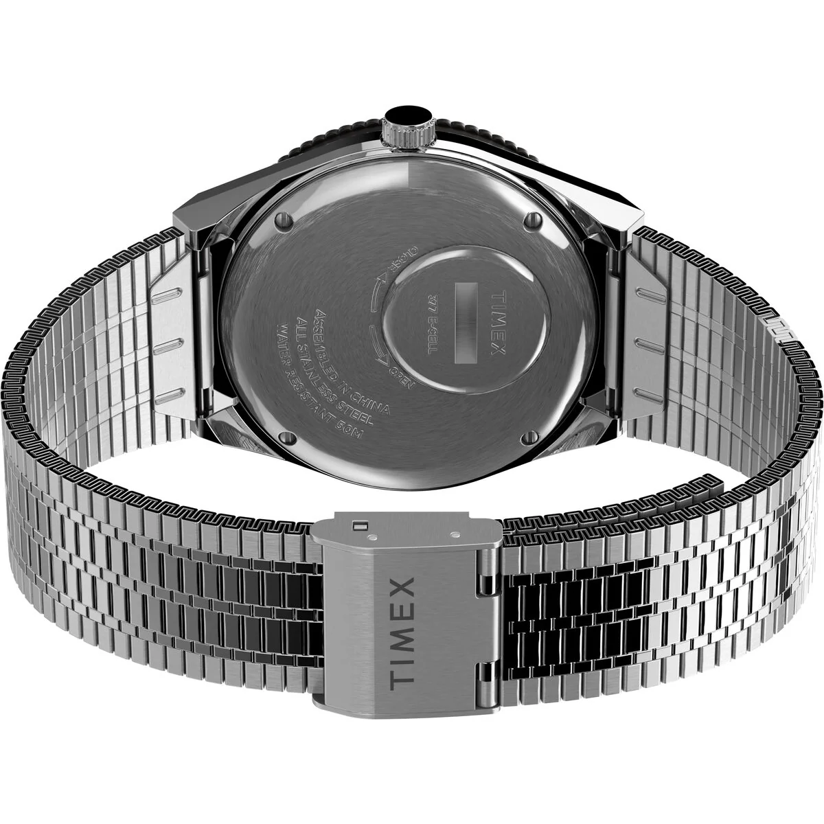 Q Timex Reissue 38mm Stainless Steel Bracelet Watch - Image 5