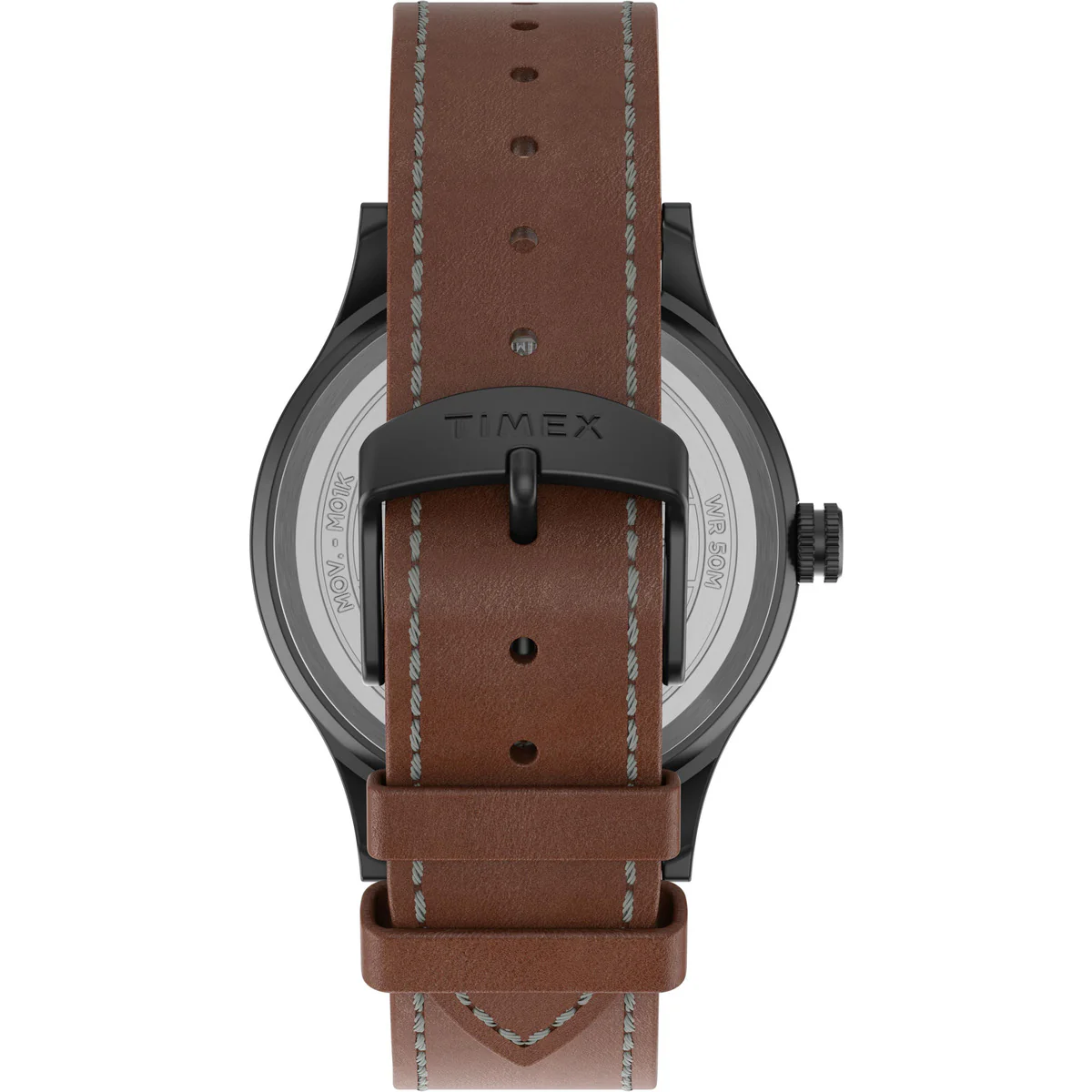 Timex 3 Hands Men's Analog Grey Dial Coloured Quartz Watch, Round Dial with 40 mm Case width - TW4B18400JQ - Image 3