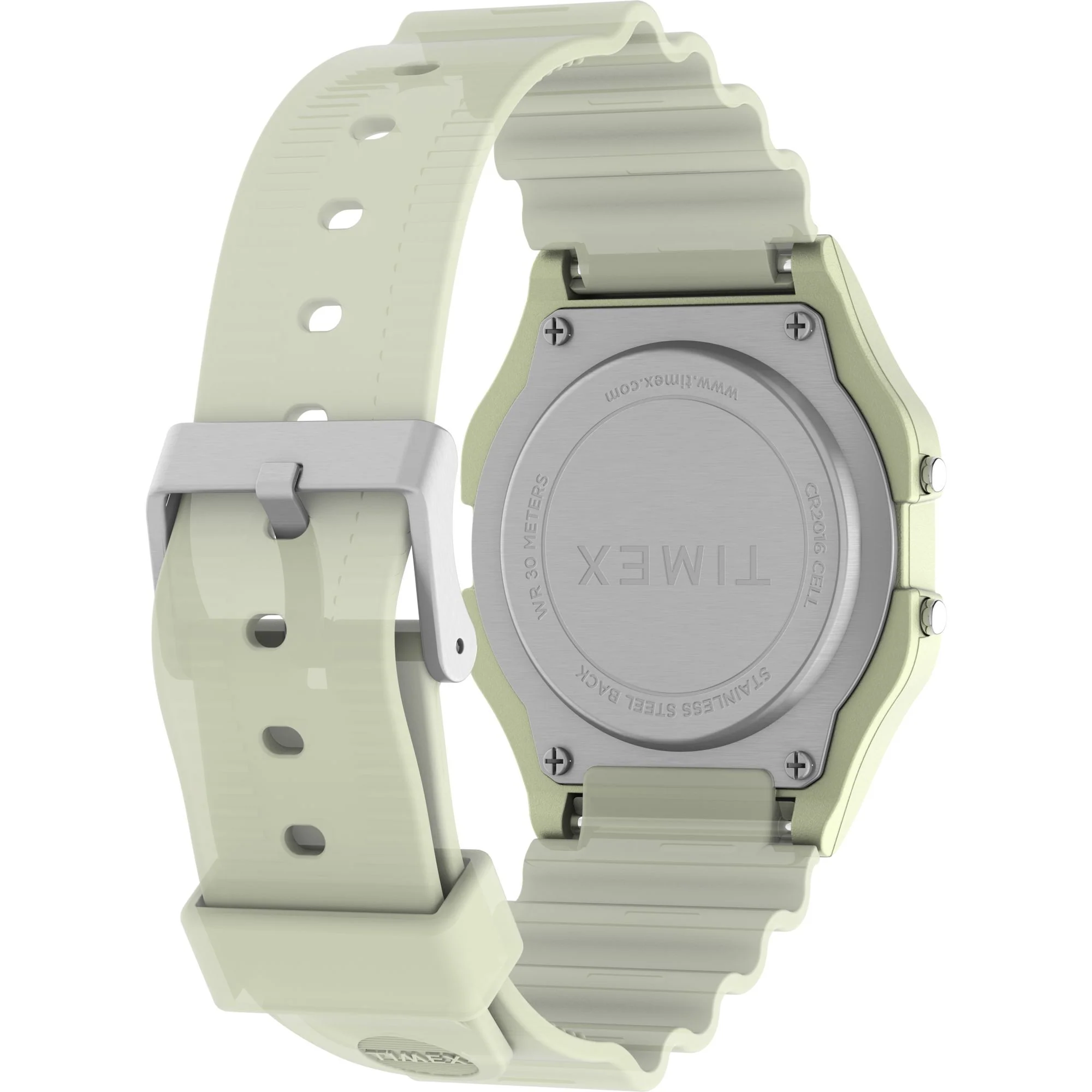 TIMEX 80 Unisex Green Square Dial Digital Watch - TW2Y02600UJ - Image 5
