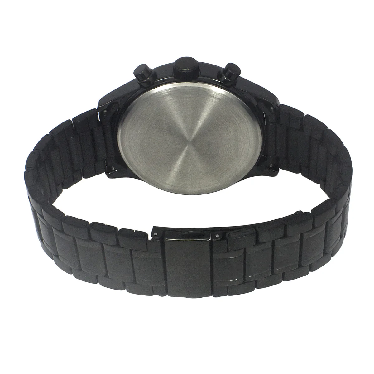 Timex Fashion Men's Black Dial Round Case Dual time Function Watch -TWEG19809 - Image 3