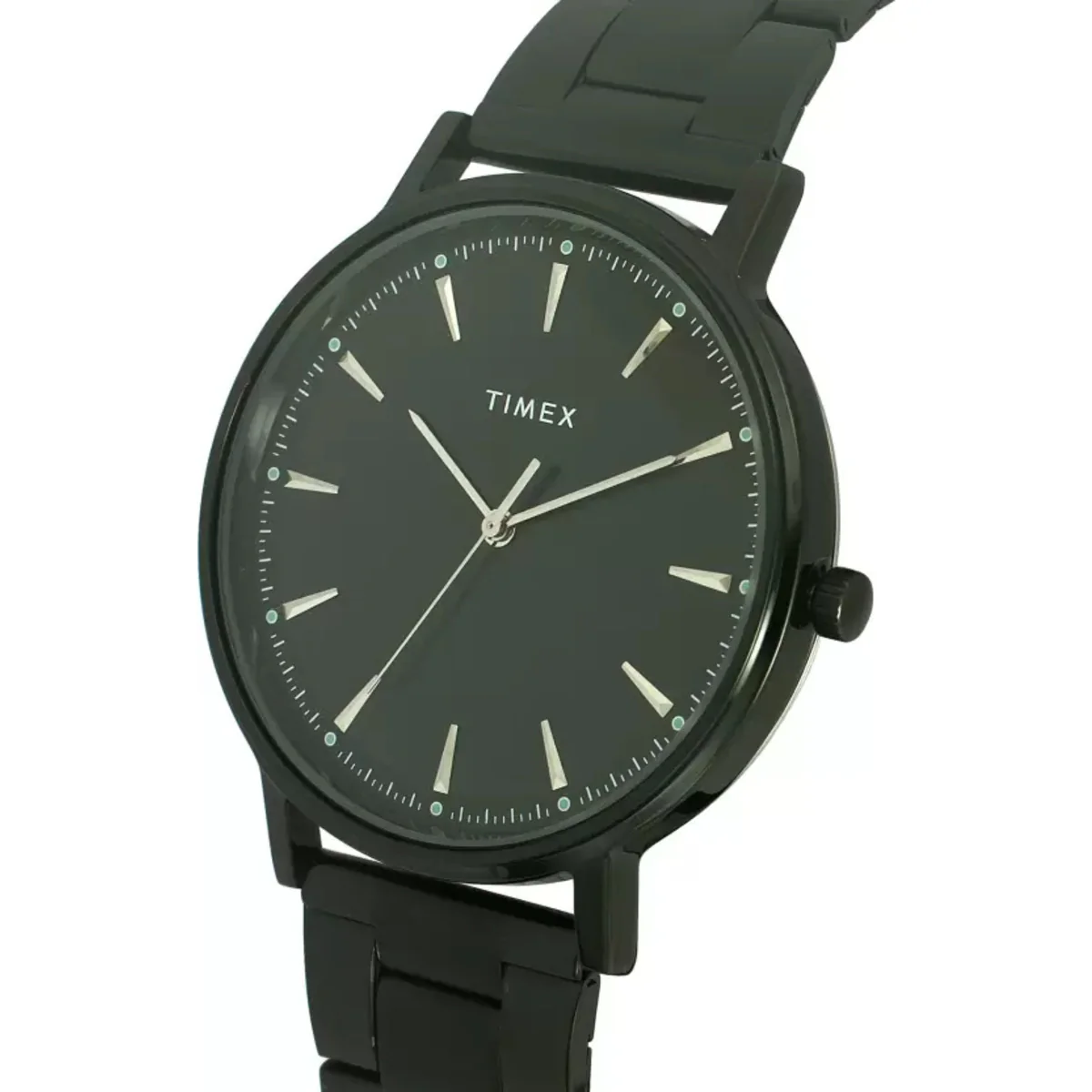 Timex Fashion Men's Black Dial Round Case 3 Hands Function Watch -TWTG80SMU18 - Image 2