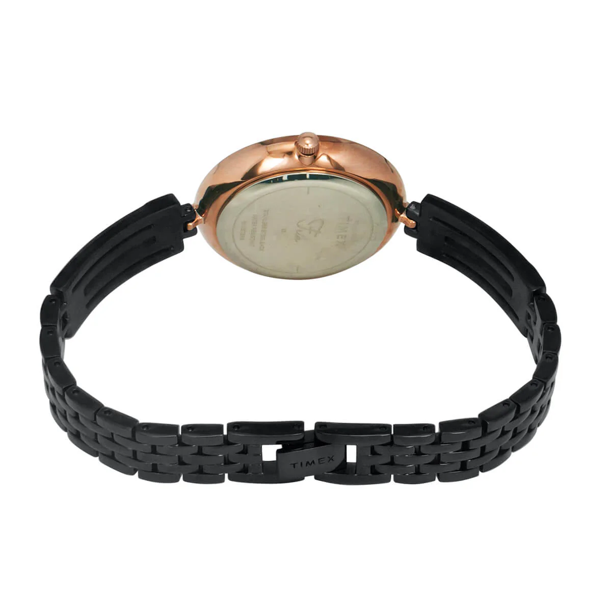 Timex Fria Women Black Round Analog Watch - TWEL16201 - Image 5