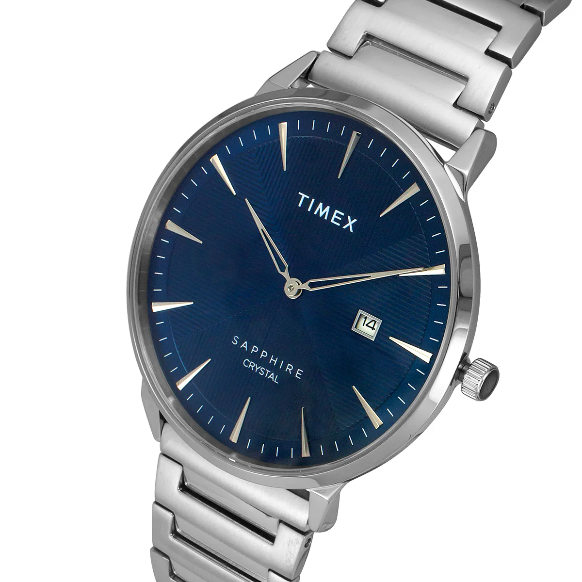 Timex Fashion Men's Blue Dial Round Case 2 Hands? Function Watch -TWEG21903 - Image 2