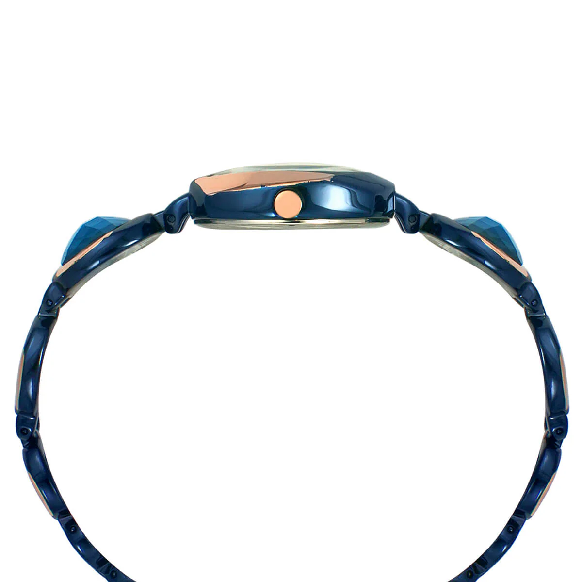 Timex Fria Women Blue Square Analog Watch - TWEL15005 - Image 4
