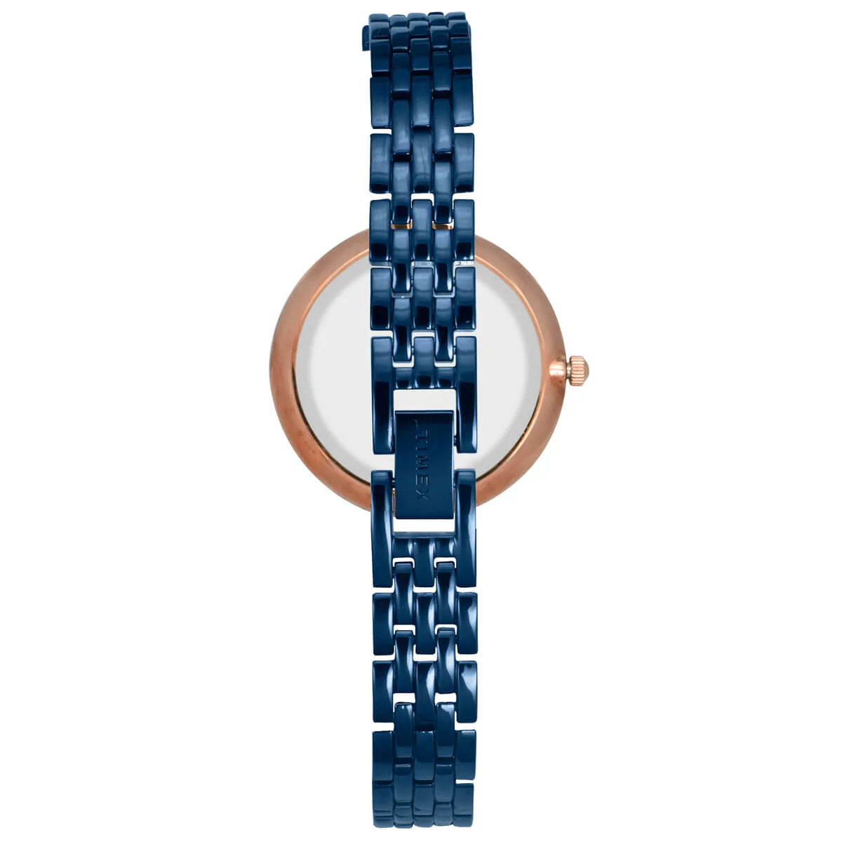Timex Fria Women Blue Round Analog Watch - TWEL16203 - Image 3