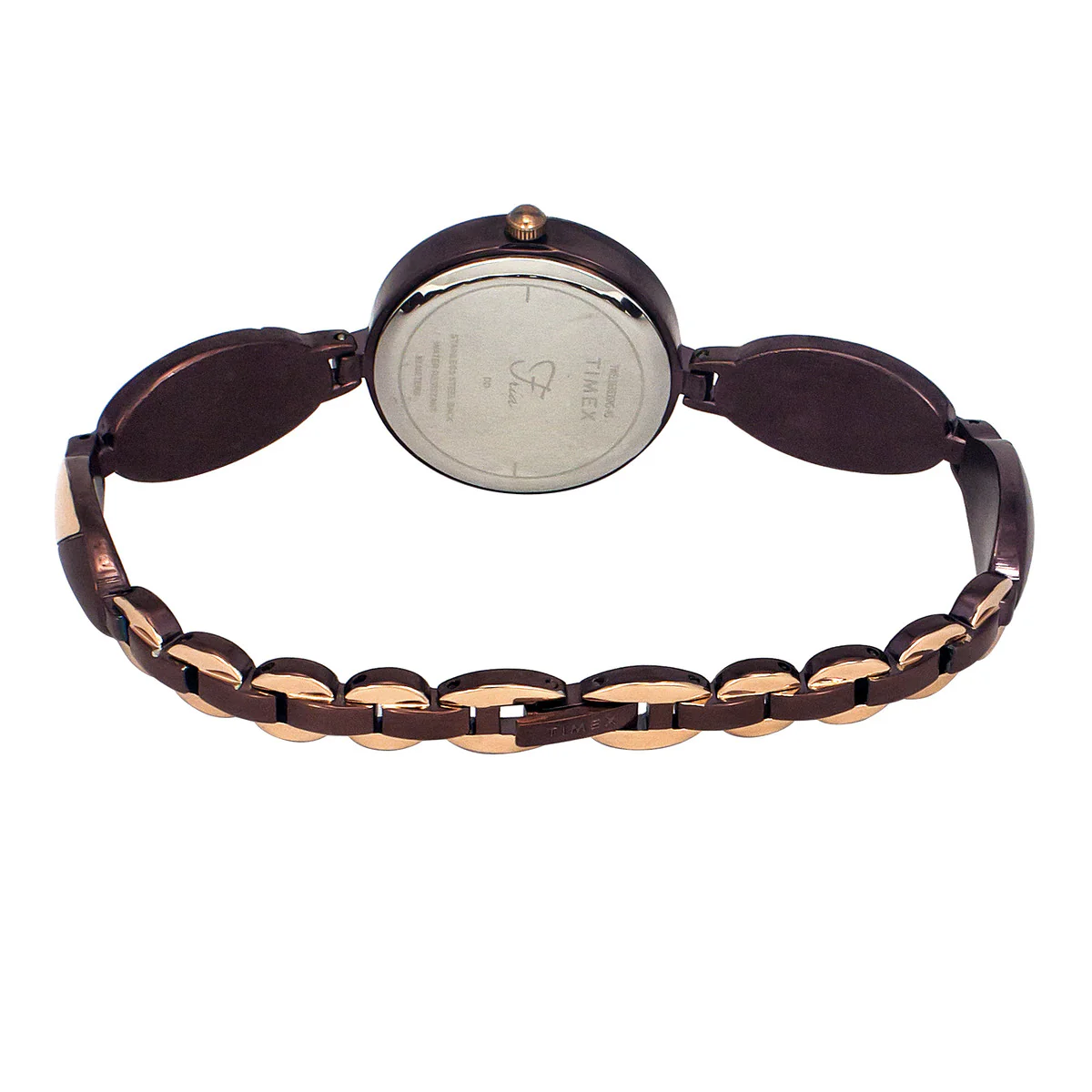 Timex Fria Women Brown Round Analog Watch - TWEL16303 - Image 3