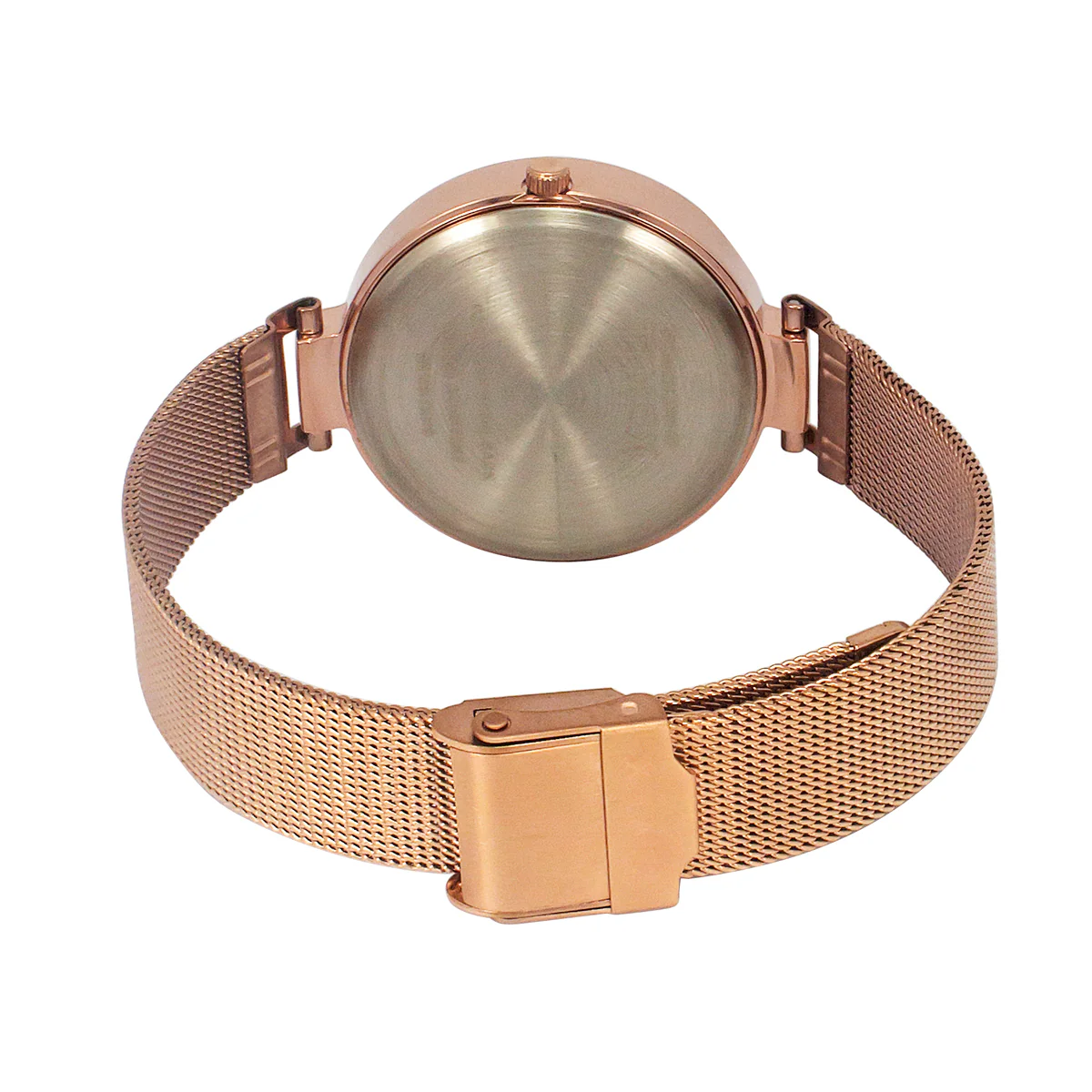 Timex Fashion Women's Pink Dial Round Case Multifunction Function Watch -TW000X242 - Image 3