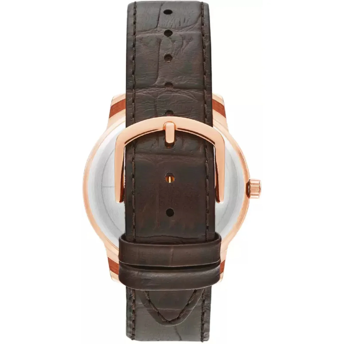 Timex Fashion Men's Rose Gold Dial Round Case 3 Hands Function Watch -TWNTG07SMU03 - Image 5