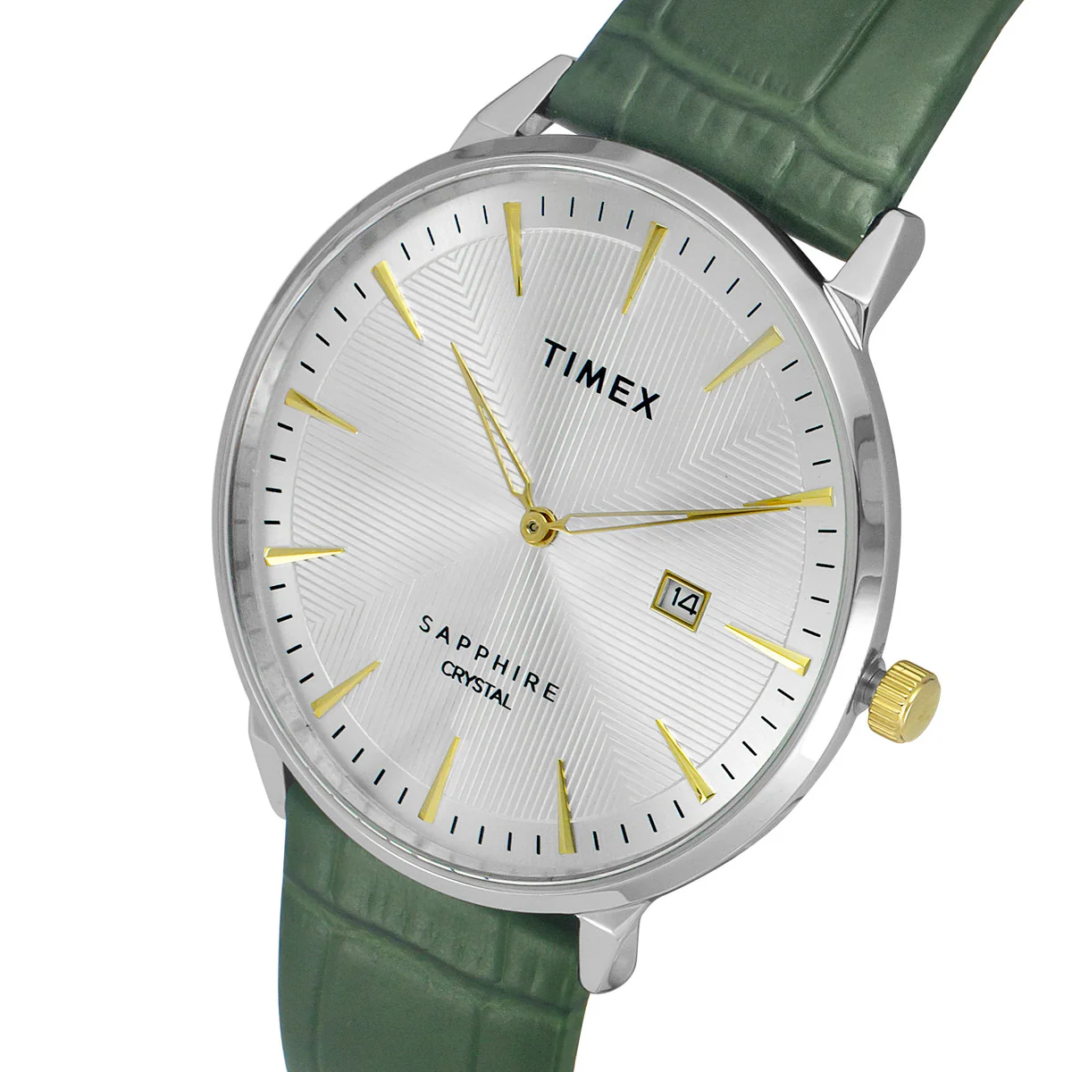 Timex Fashion Men's Silver Dial Round Case 2 Hands? Function Watch -TWEG21900 - Image 2