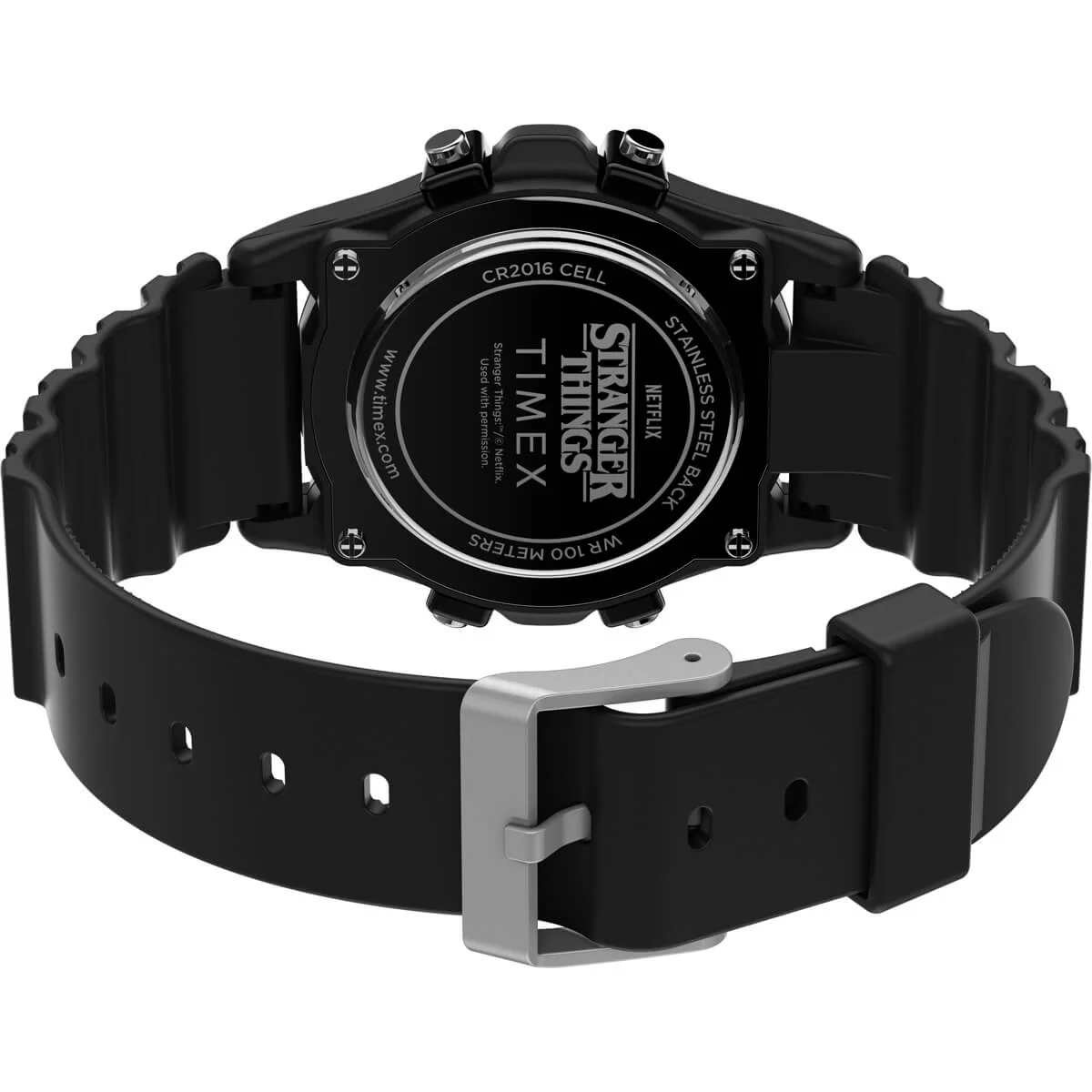 Timex Atlantis x Stranger Things 40mm Resin Strap Watch - Image 2