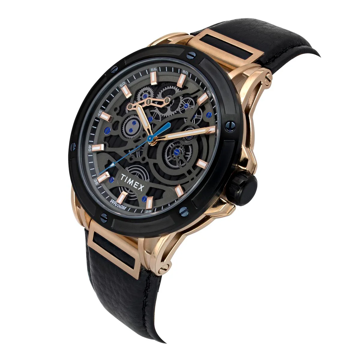 TIMEX Black Round Dial Analog Men's Watch - TWEG27801 - Image 2