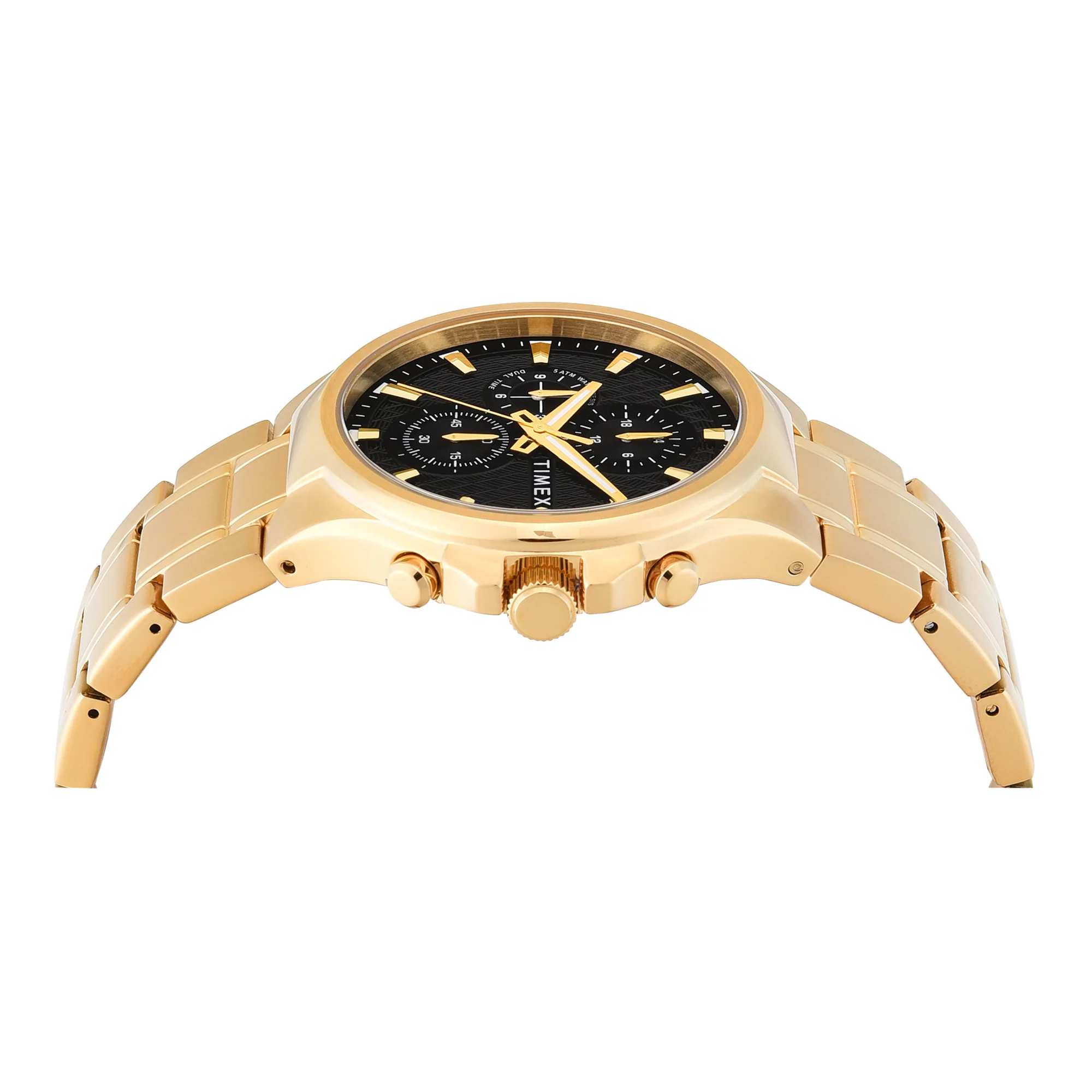 TIMEX Black Round Dial Analog Men's Watch - TWEG28301 - Image 4