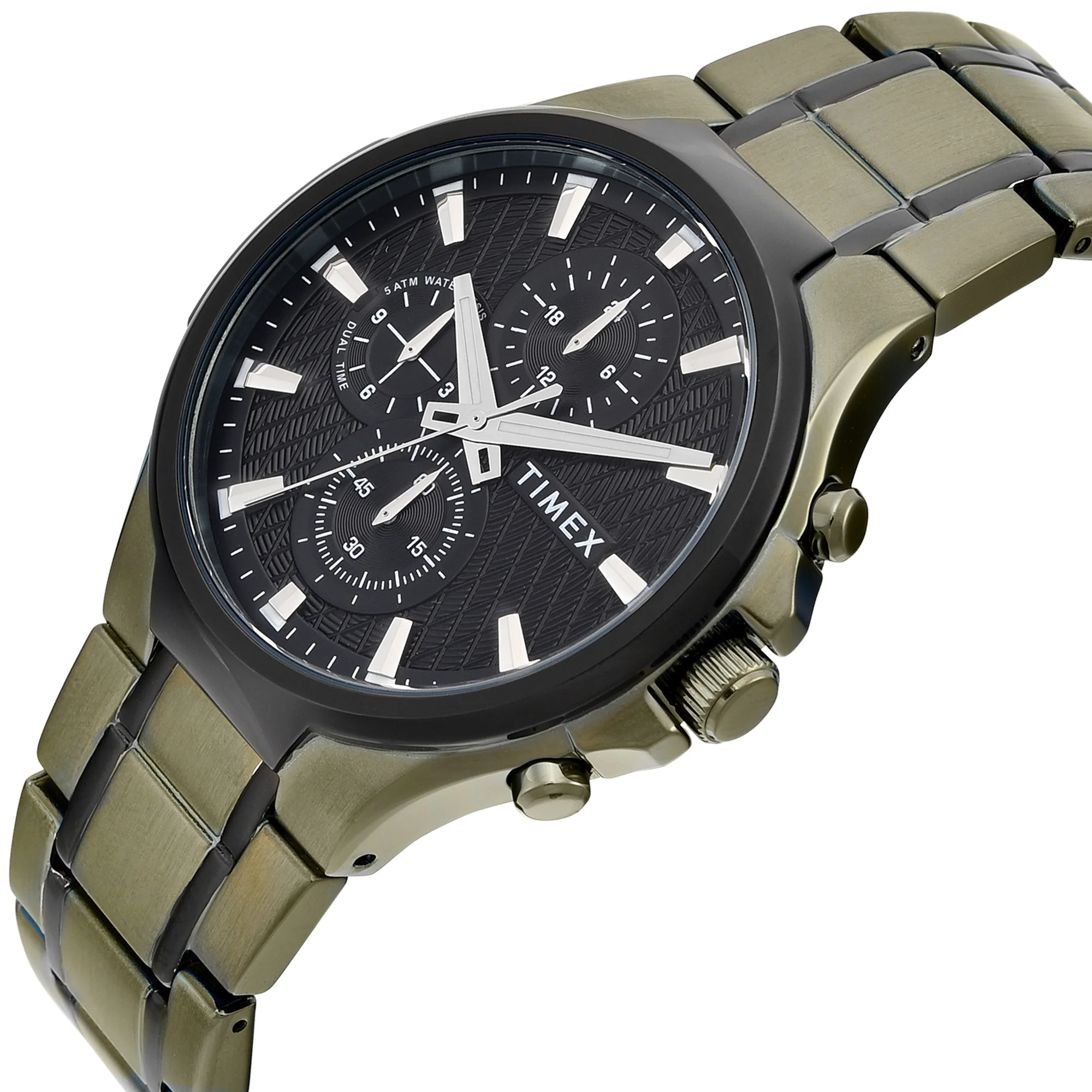 TIMEX Black Round Dial Analog Men's Watch - TWEG28302 - Image 2