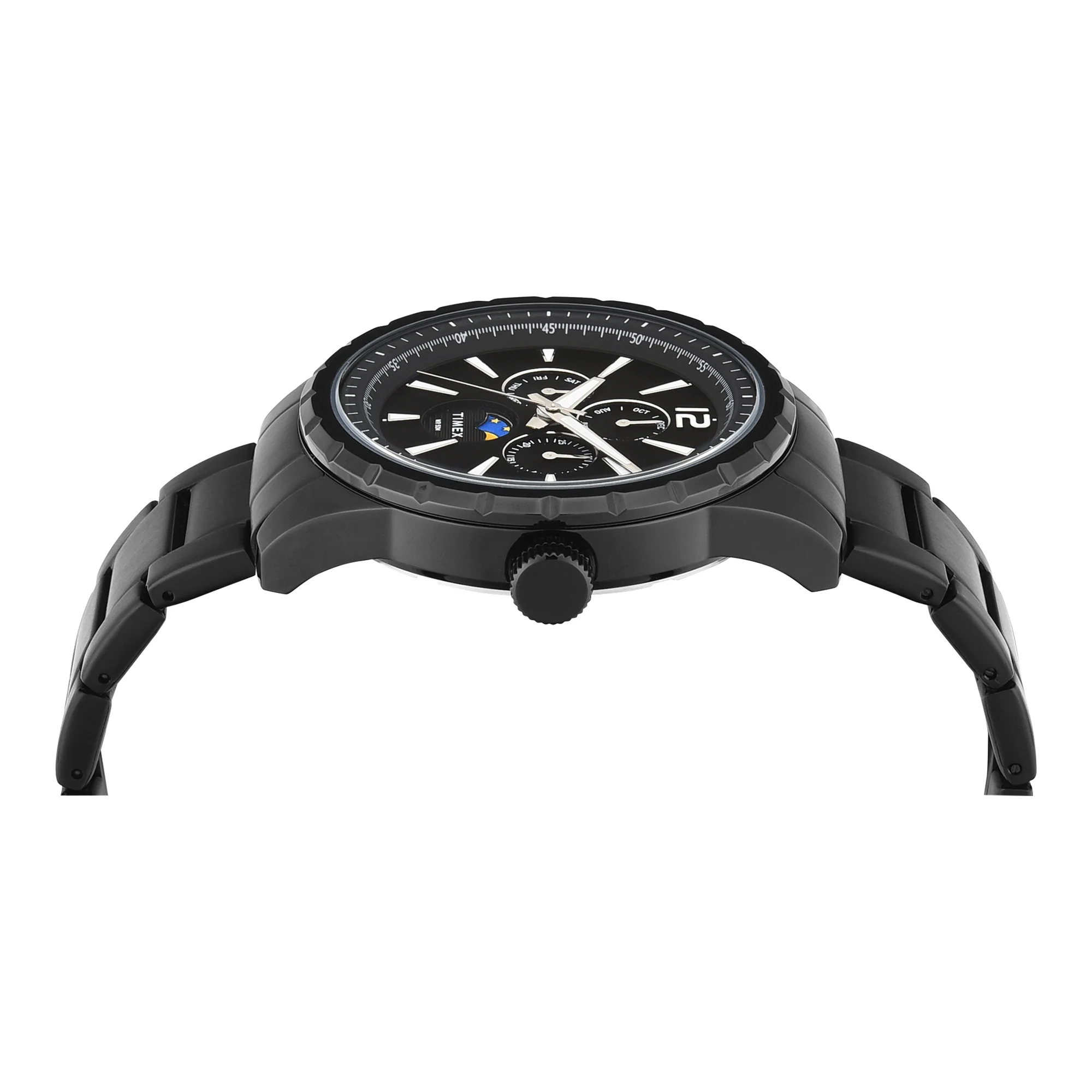TIMEX Black Round Dial Analog Men's Watch - TWEG28501 - Image 4