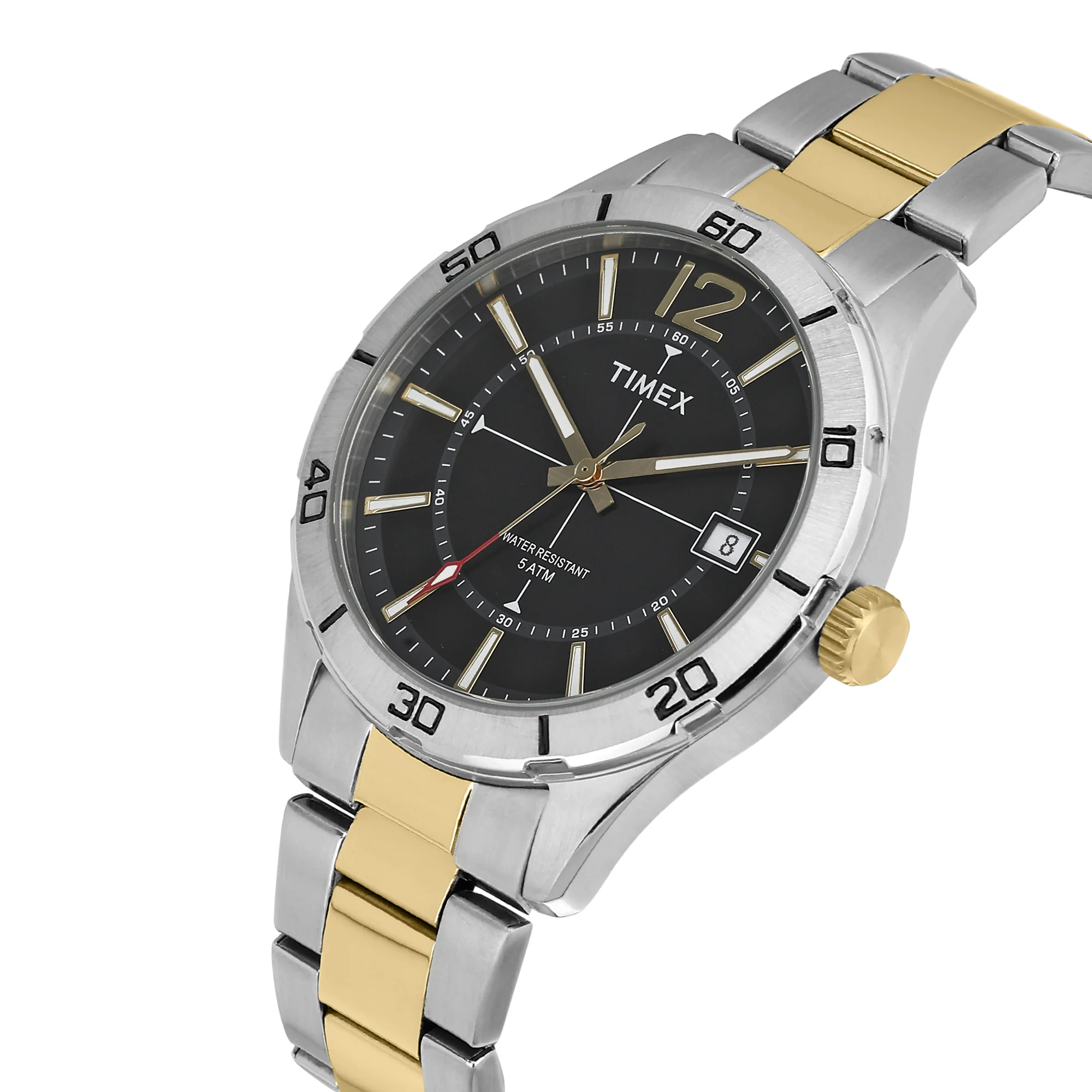 Timex Black Round Dial Analog Men's Watch - TWEG295SMU07 - Image 2