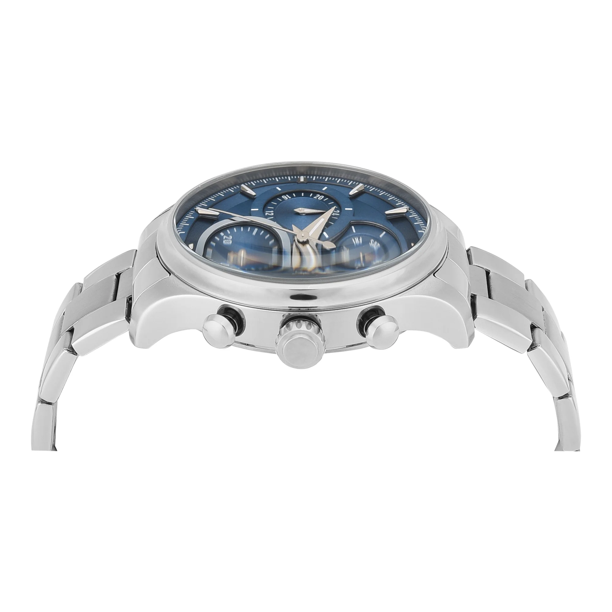 TIMEX Blue Round Dial Analog Men's Watch - TWEG28101 - Image 3