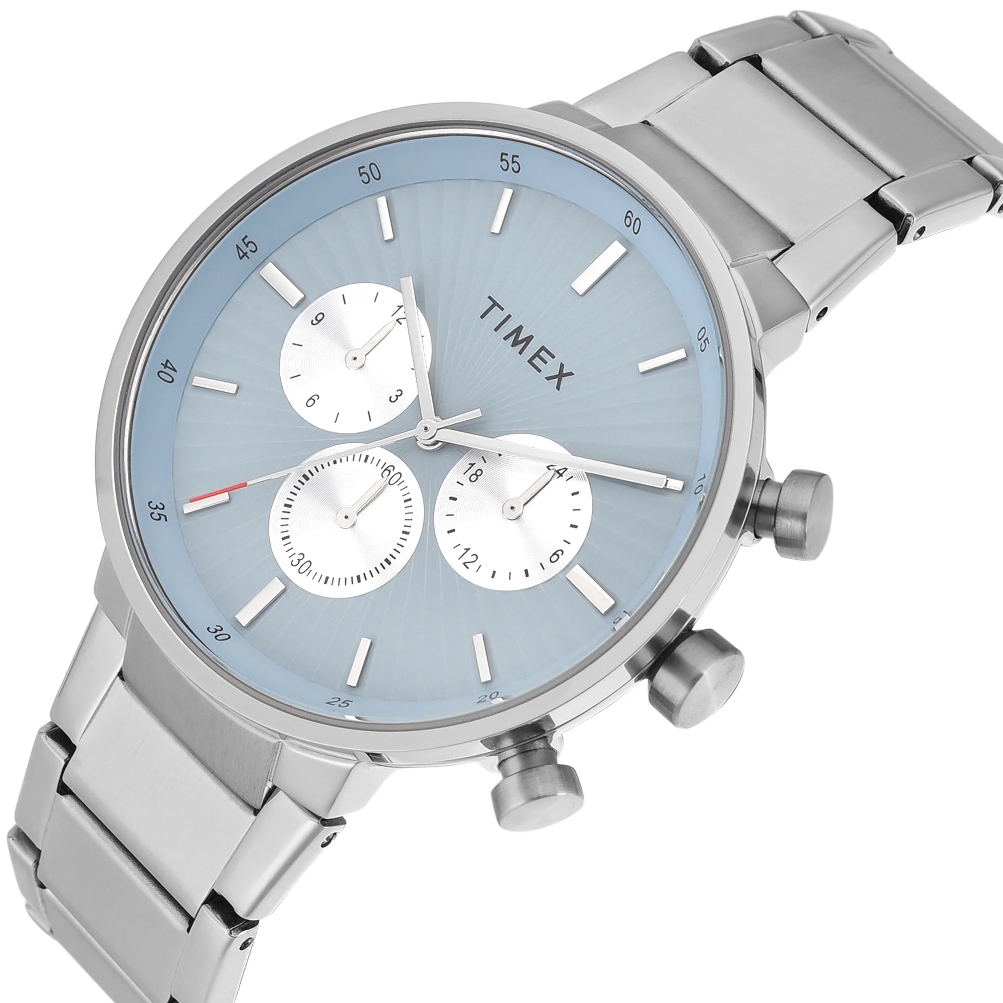 TIMEX Blue Round Dial Analog Men's Watch - TWEG28400 - Image 2