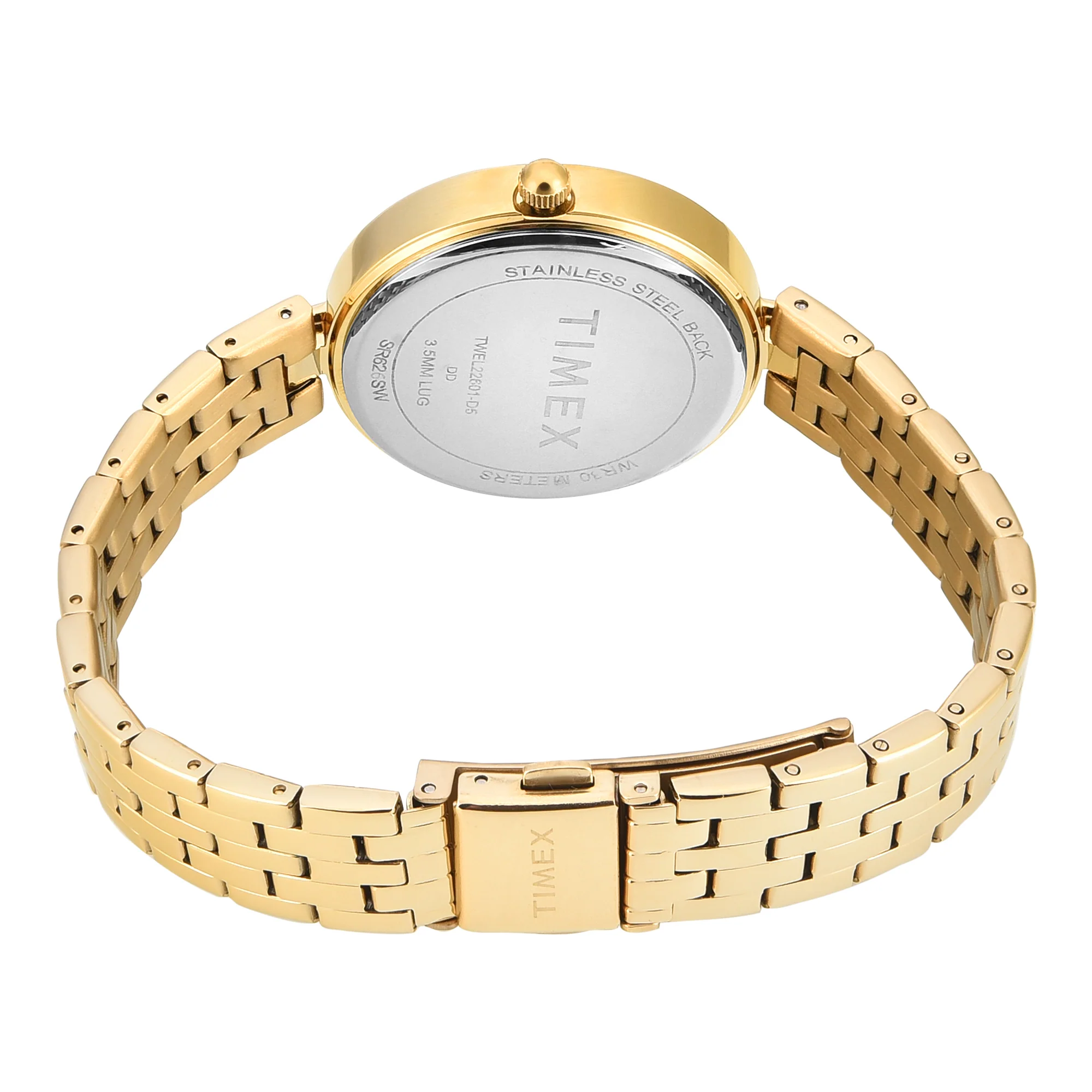 TIMEX Blue Round Dial Analog Women's Watch - TWEL22601 - Image 5