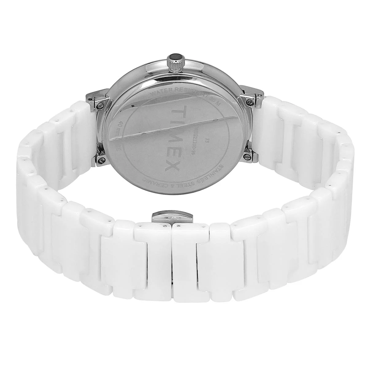 Timex Fashion Men's White Dial Round Case 3 Hands Function Watch -TWEG21200 - Image 3