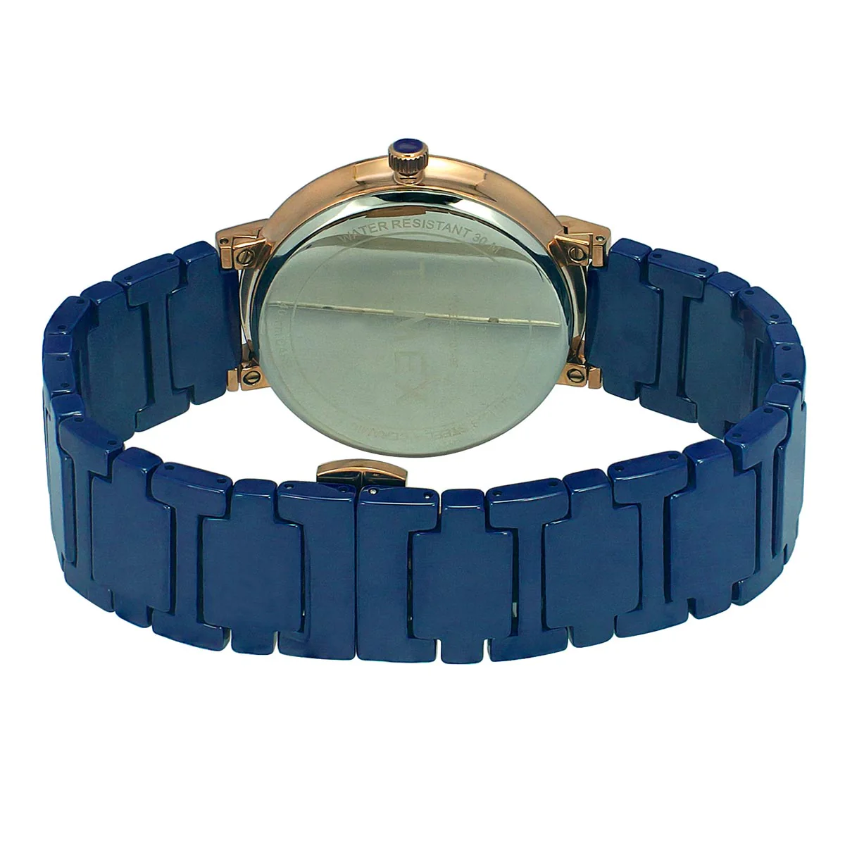 Timex Fashion Men's Blue Dial Round Case 3 Hands Function Watch -TWEG21201 - Image 3