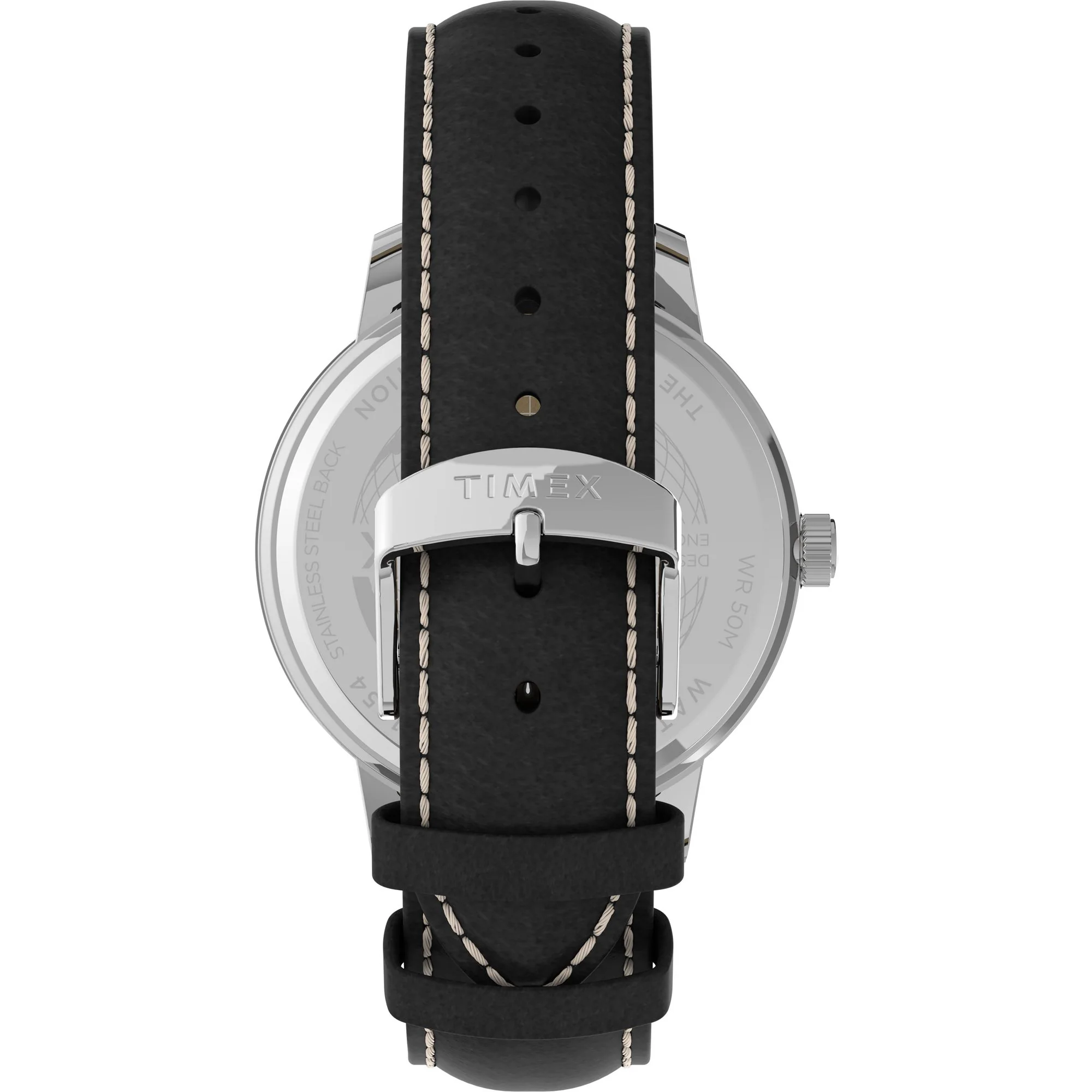 TIMEX Chicago Men Black Round Dial Analog Watch - TW2V29200UJ - Image 5
